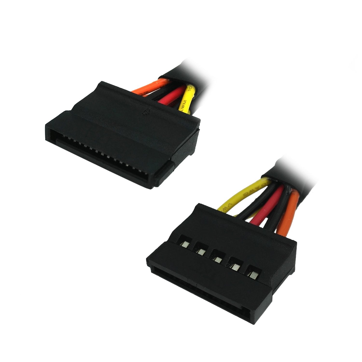 Comeap Sata Power Cable For Dell Inspiron 3653 3650 Series, Sata 15 Pin To Mini 6 Pin Atx Adapter Compatible Part No. Gp2Jm 15-I