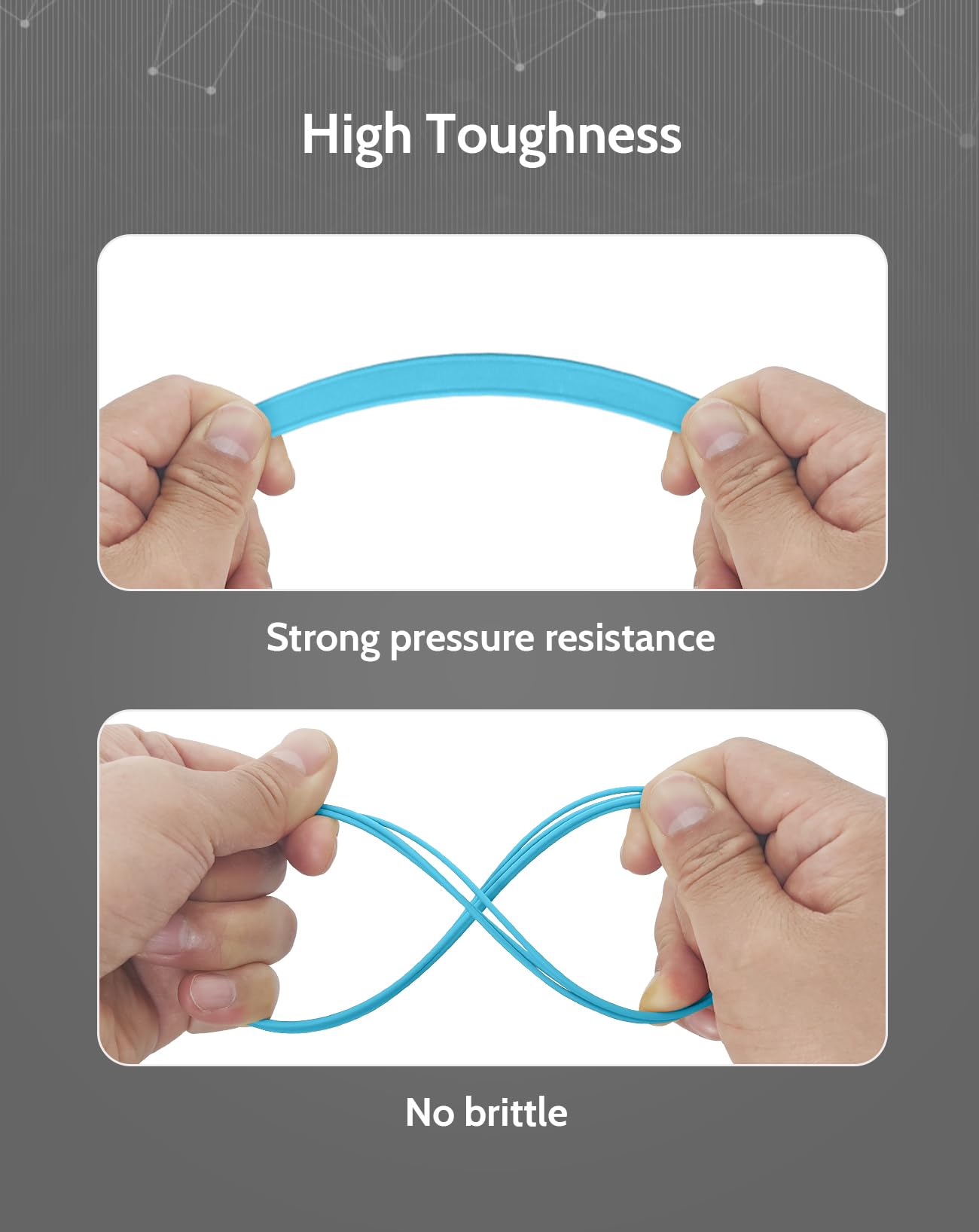 Duramic 3D Pla+ Filament 1.75Mm 1Kg Light Blue, Pla Plus 3D Printer Filament 1Kg Spool(2.2Lbs) Pla Pro Tougher And Stronger, Dim