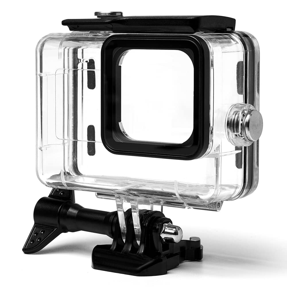 Waterproof Underwater Housing For Gopro Hero 12/11 /10/9 Black, Protective Dive Case Cover With Bracket For Go Pro 12/11 /10/9 B