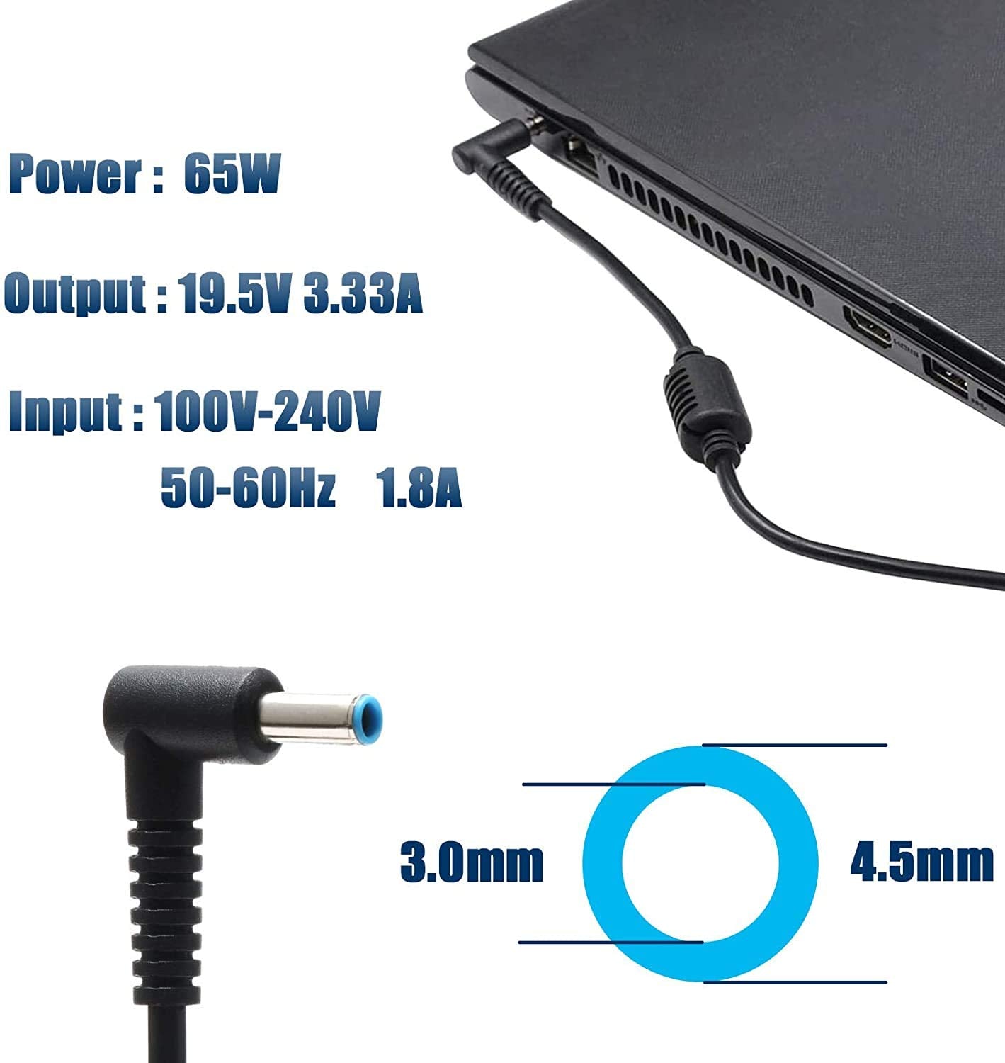 Ac Adapter Charger For Hp Envy M6 Aq103Dx, M6 Aq105Dx. By Galaxy Bang Usa�