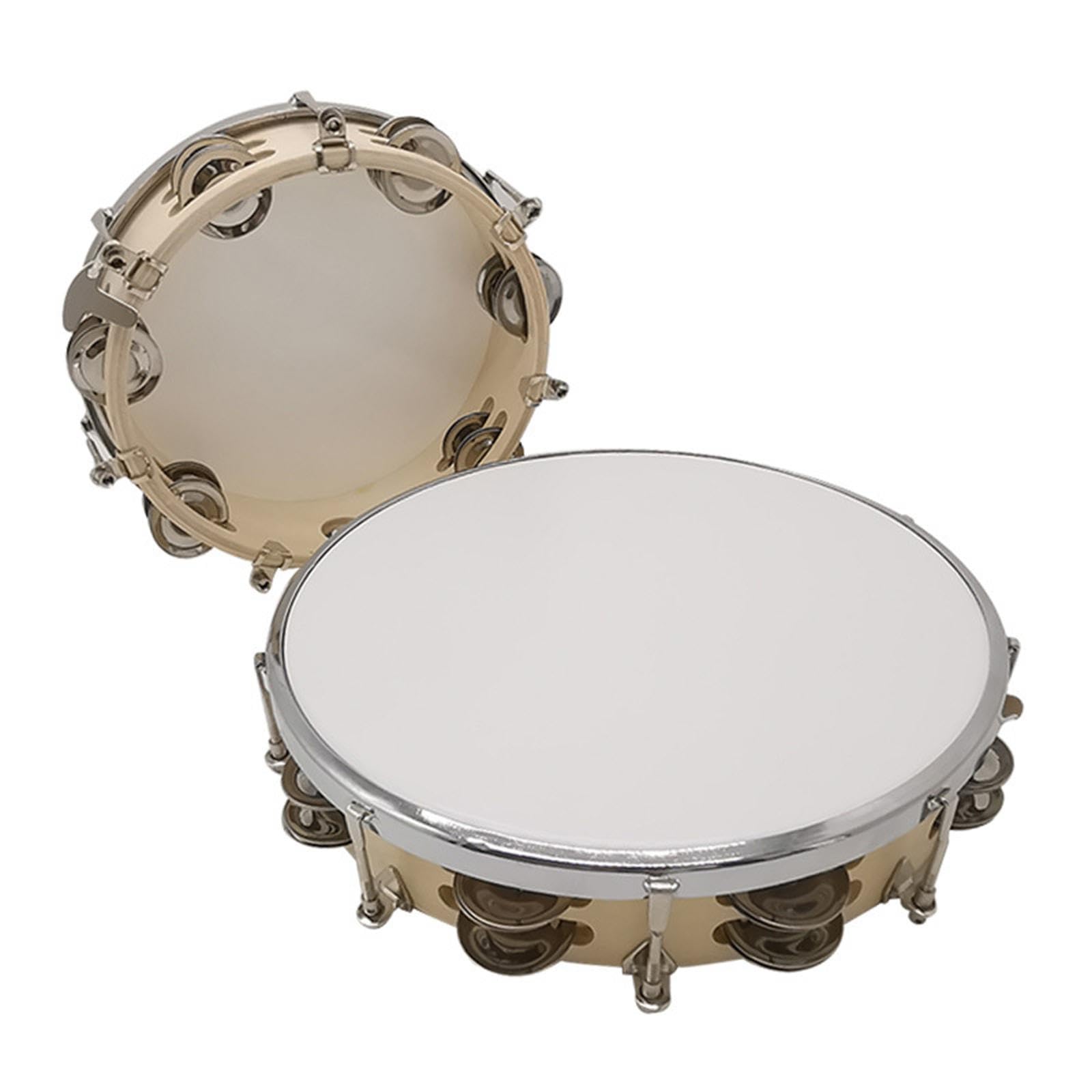 CALANDIS Tambourine Gift Accessories Hand Drum for Kids and Adults Dance Photo Taking 30 cmx5.5 cm | Tambourines | Hand Percussi
