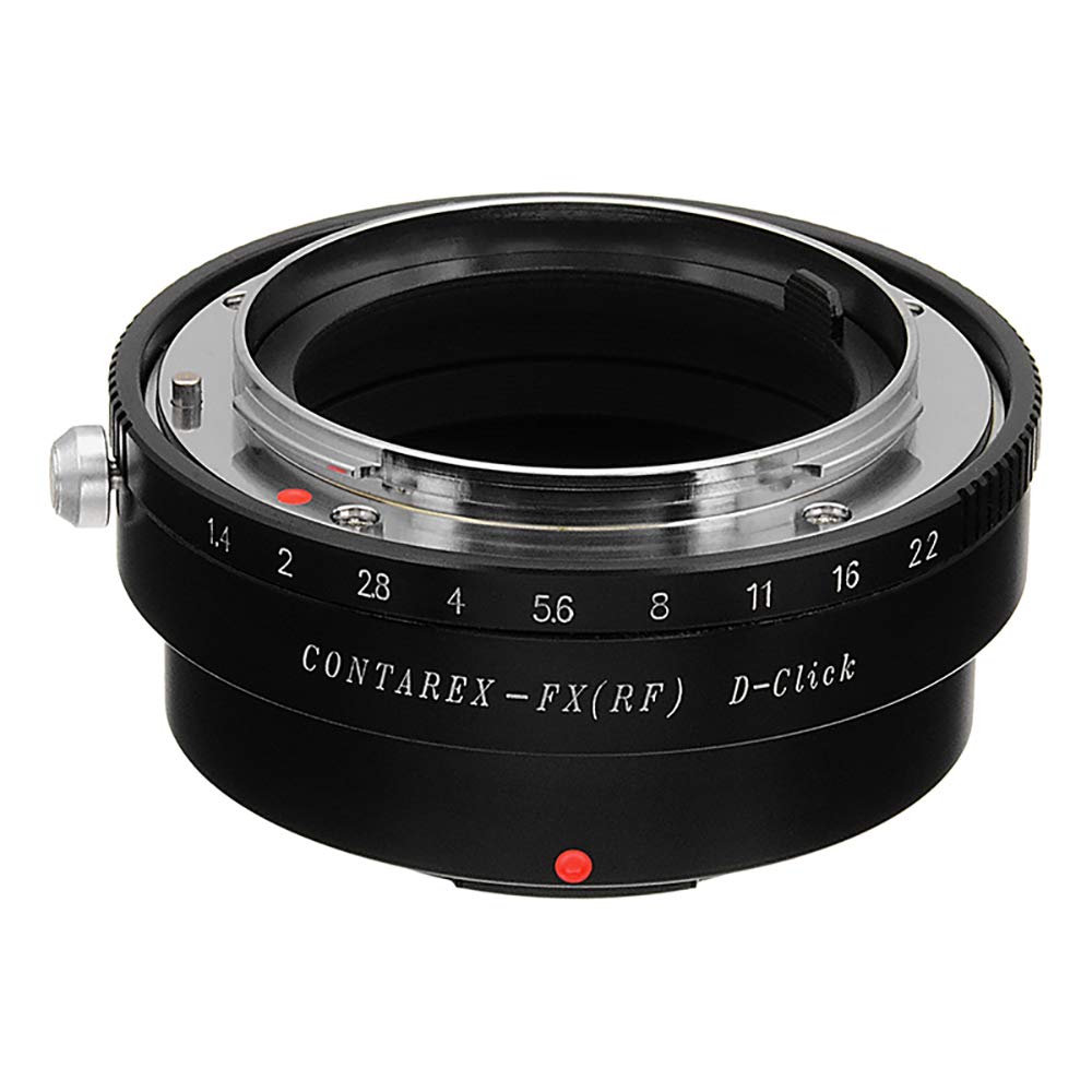 Fotodiox Pro Lens Mount Adapter - Contarex Lens (CRX-Mount) Lens to Fujifilm X-Series with Declicked Aperture Control Dial; fits