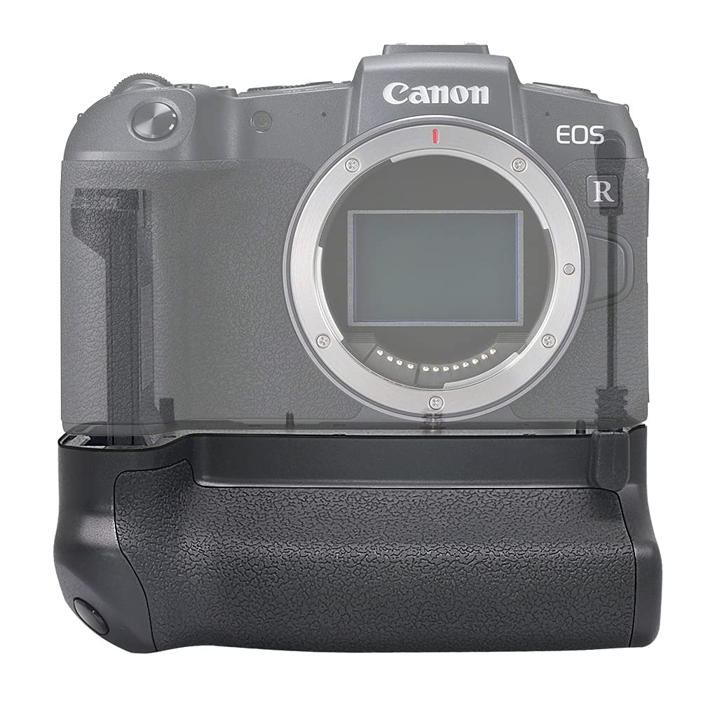 Mcoplus Eos Rp Vertical Battery Grip Fit Canon Eos Rp Cameras,Hold 1 Or 2 Lp E17 Battery(Battery Not Included)