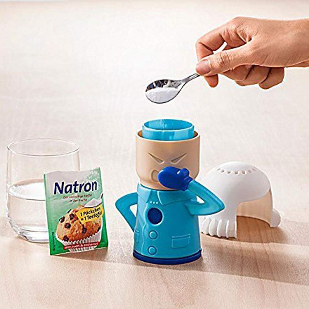 Keledz Microwave Cleaner Angry Mom With Fridge Odor Absorber Cool Mom(2Pcs)