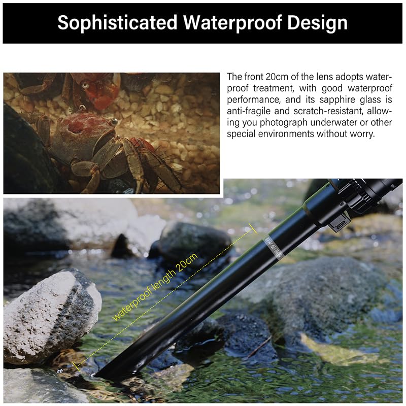 Astrhori 28Mm F13 Probe Lens 2X Macro Lens Full Frame Specialty Lens For Nikon Z Mount Series Mirrorless Cameras Z5,Z6,Z6Ii,Z7,Z