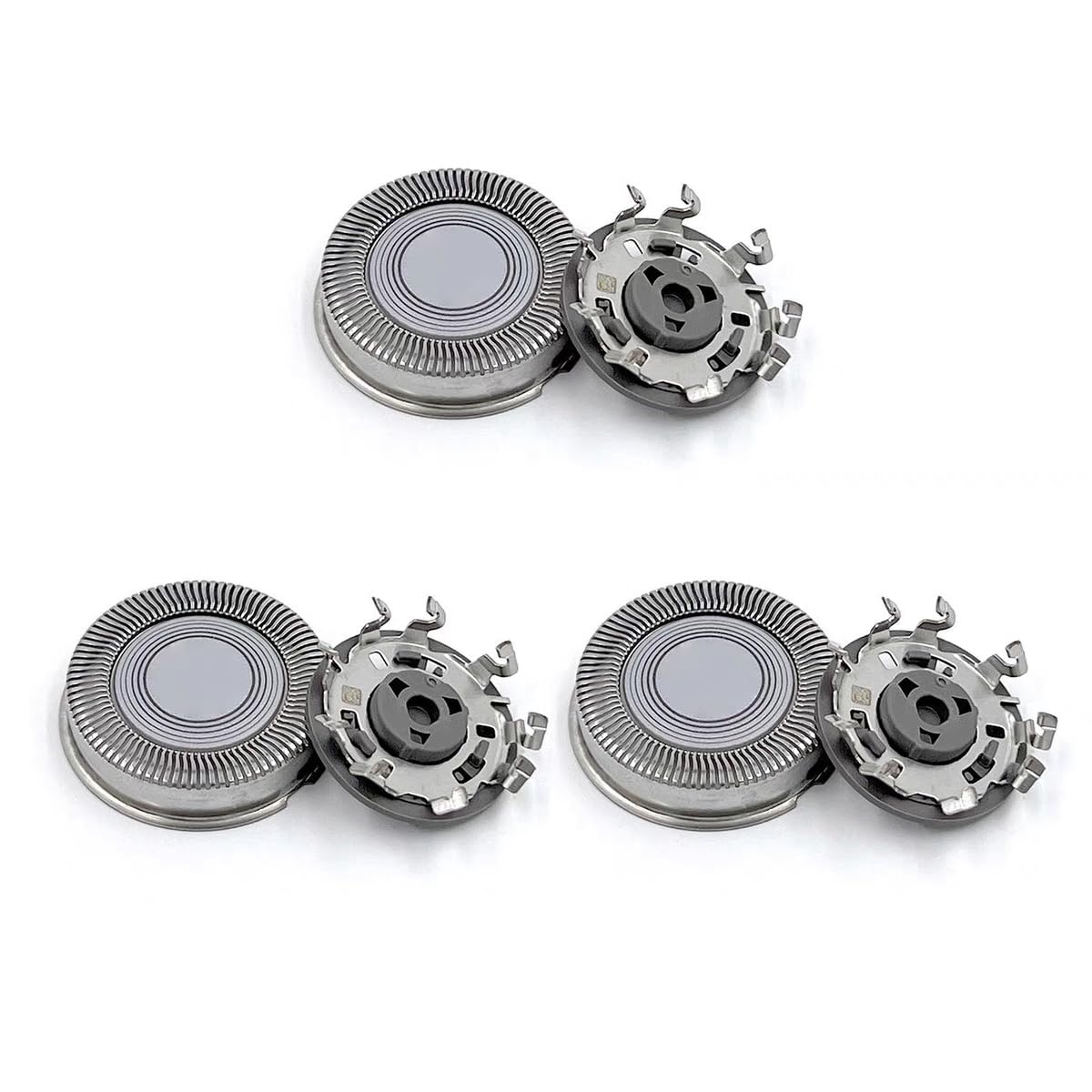 (3 Pack) Sh30 Replacement Heads For Philips Norelco Shaver Series 3000, 2000, 1000 And S738