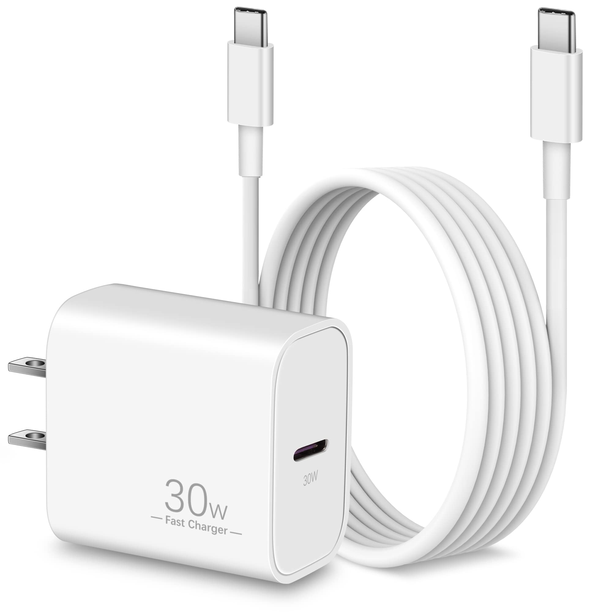 30W Usb C Fast Charger For Apple Macbook Air 13/12 Inch M1/M2, 2022 2020 2019 2018 Laptop, Ipad Pro 12.9, 11 Inch, Air 4Th 5Th,