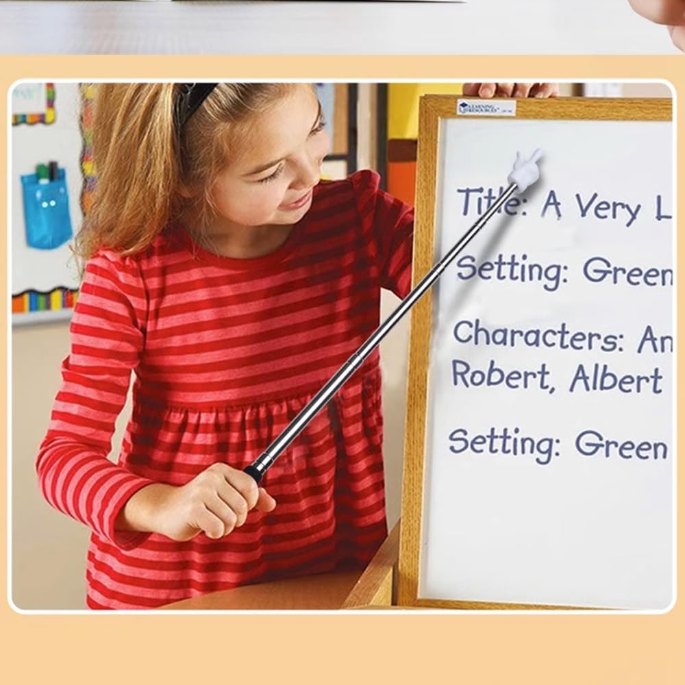 Teacher Pointer Sticks Finger,Pointer For Classroom,Telescoping Hand Pointer, Retractable Classroom Pointer Fingers For Elementa