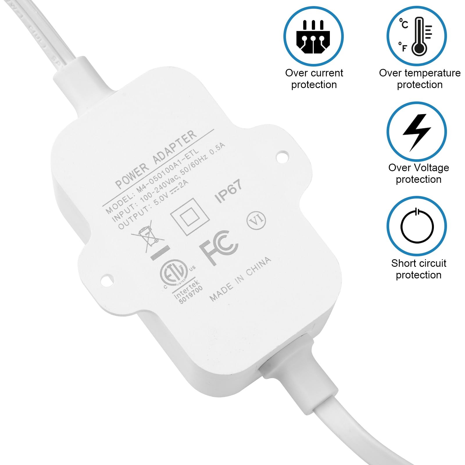 Uyodm 30Ft/9M Charging Cable Power Adapter For Wyze Cam Pan V3, Wyze Cam V4, Wyze Og, Wyze Cam V3 And V3 Pro, No Need Charging H