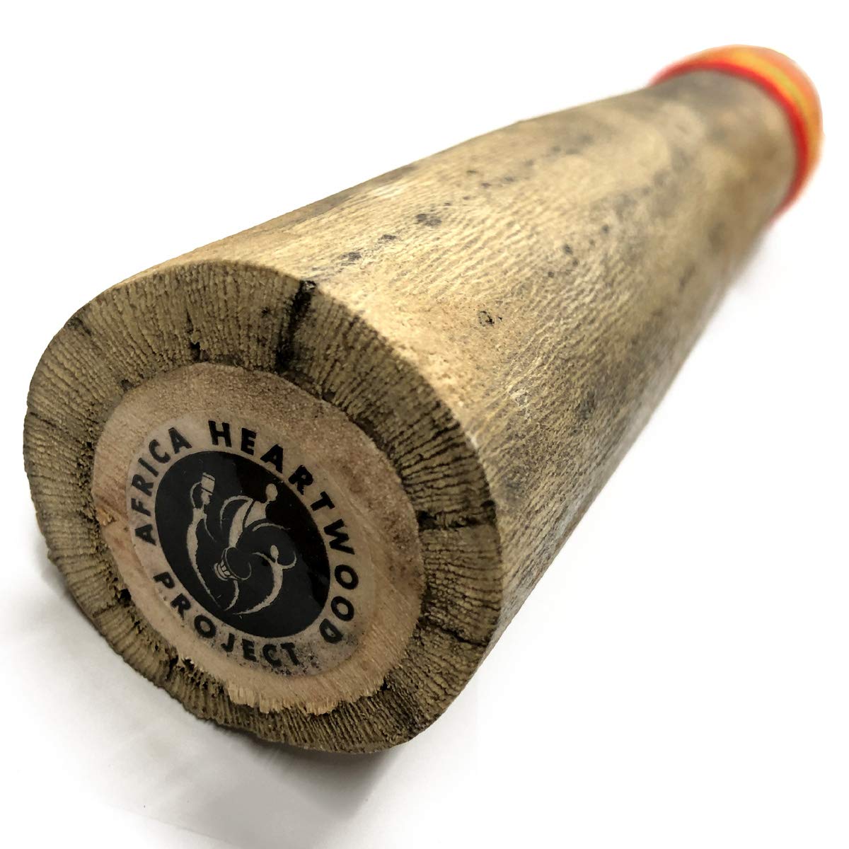 Africa Heartwood Project   40'' Chilean Cactus Rainstick Musical Instrument   Handcrafted Rain Stick Shaker With Rasta Yarn Wrap