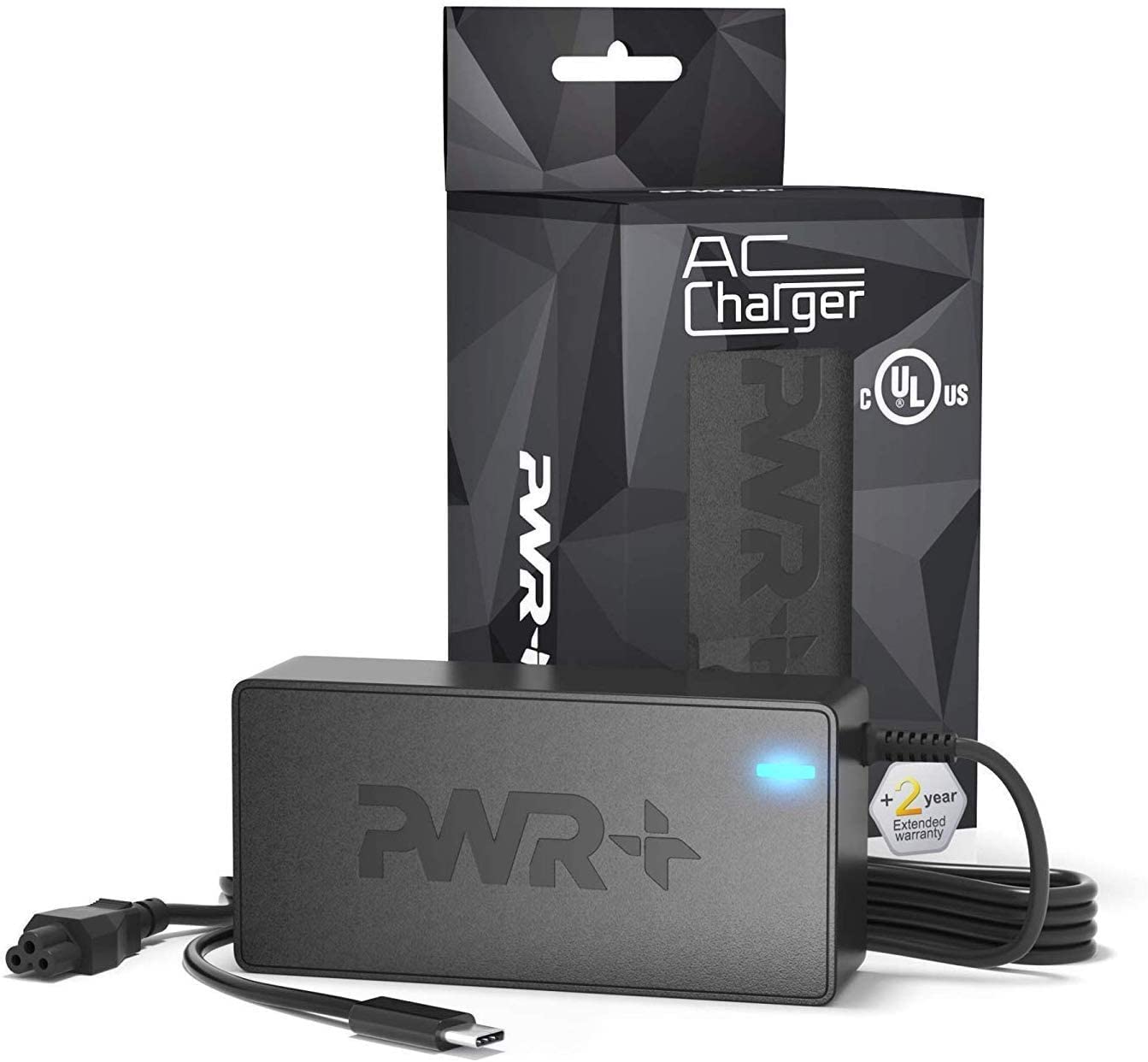 Usb C Laptop Charger For Lg Gram 14 15 16 17 Pro 2 In 1   Extra Long Power Cord (Ul Safety Certified)