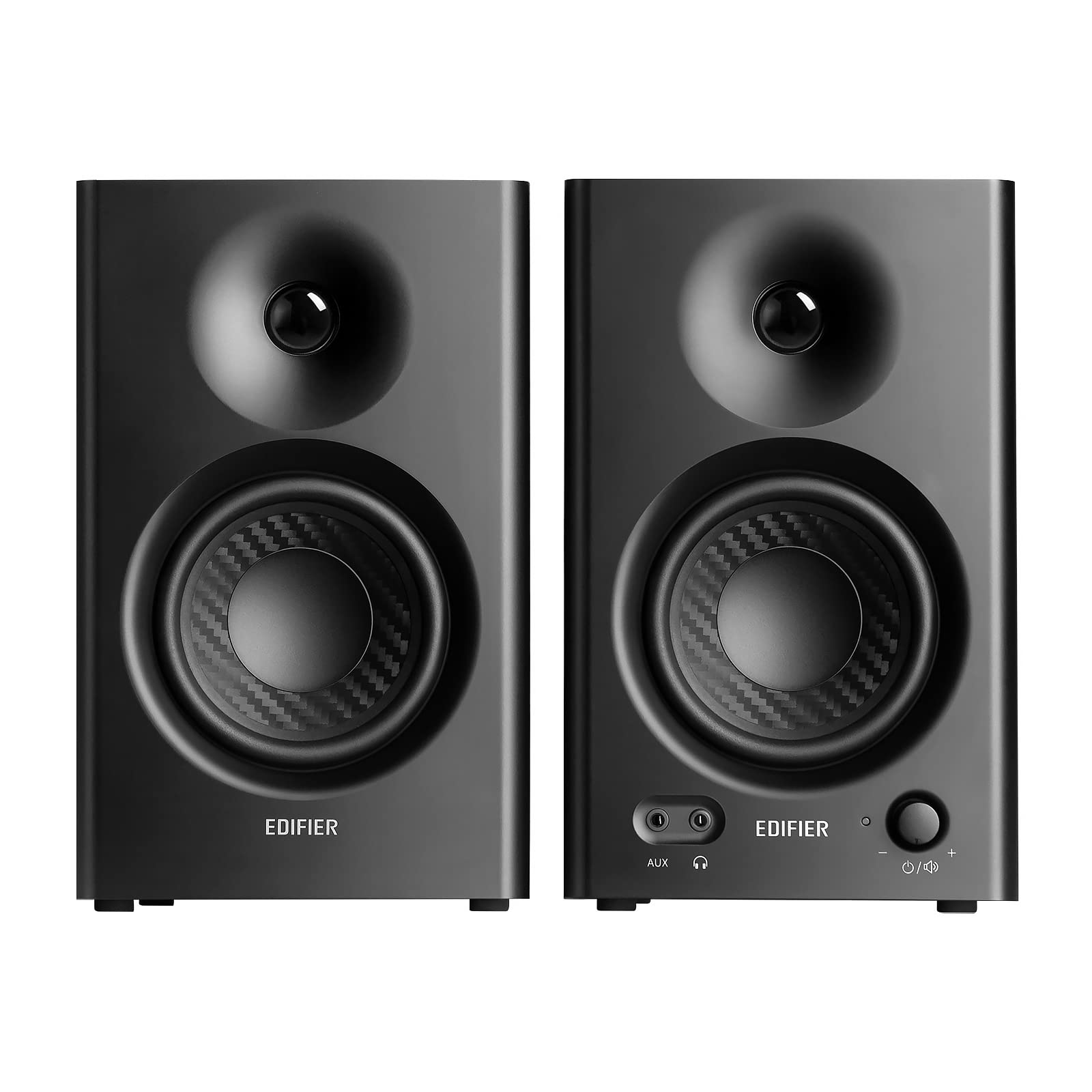 Edifier Mr4 Powered Studio Monitor Speakers, 4 Active Near-Field Monitor Speaker (Mr4, Black)