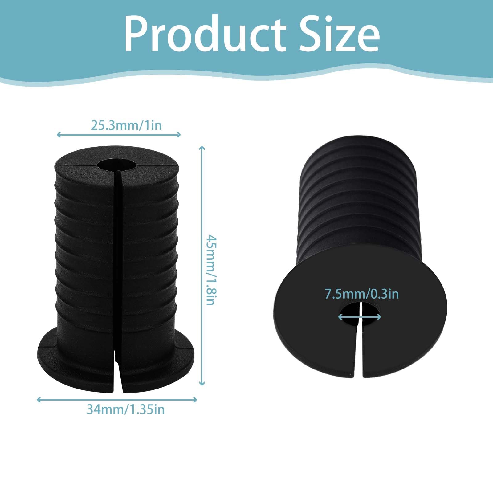 Myzhre Starlink Cable Routing Kit,Starlink Cable Installation Kit,Starlink Mounting Accessories,2* Grommets, 1'' Spade Drill Bit