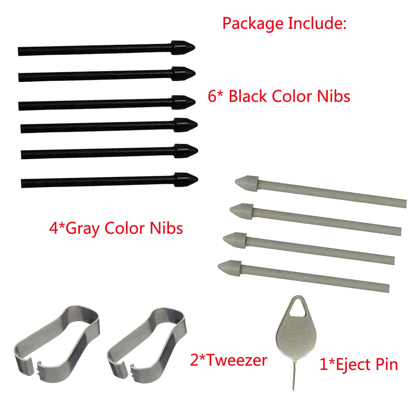 (2 Pack) Stylus S Pen Nibs/Tips Replacement For Samsung Galaxy Tab S6 Lite 10.4 Inch Sm P610 Sm P615 2020 And Tab S6 T860 T865 1