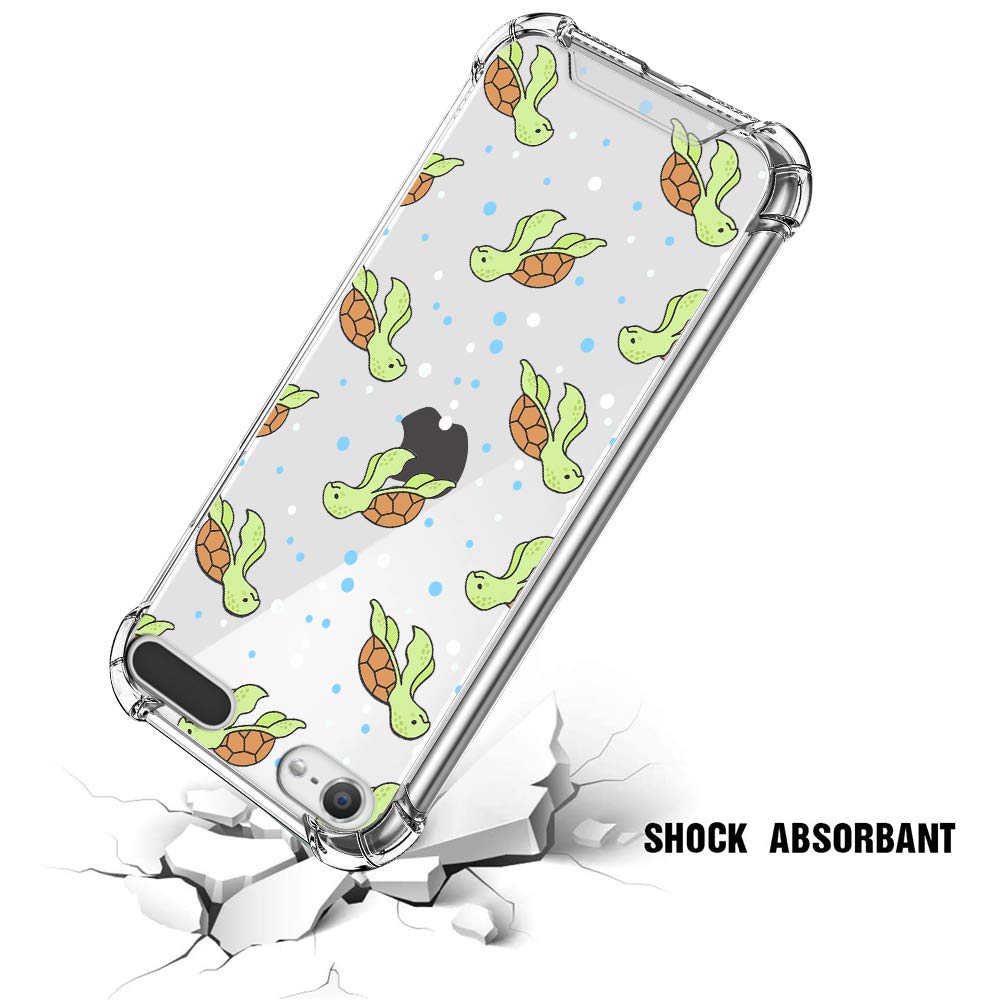 Ziye Compatible With Ipod Touch 7Th Generation Case,Ipod Touch 6 5 Case Clear,Shockproof Protective Case For Ipod Touch 5/Ipod T