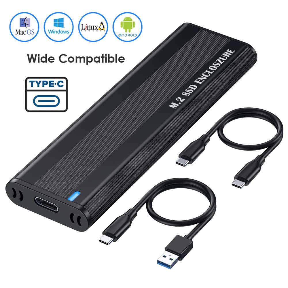 Nfhk Usb 3.0 Usb C Type C To Nvme M Key M.2 Ngff Sata Ssd External Pcba Case Enclosure Rtl9210B Chipset