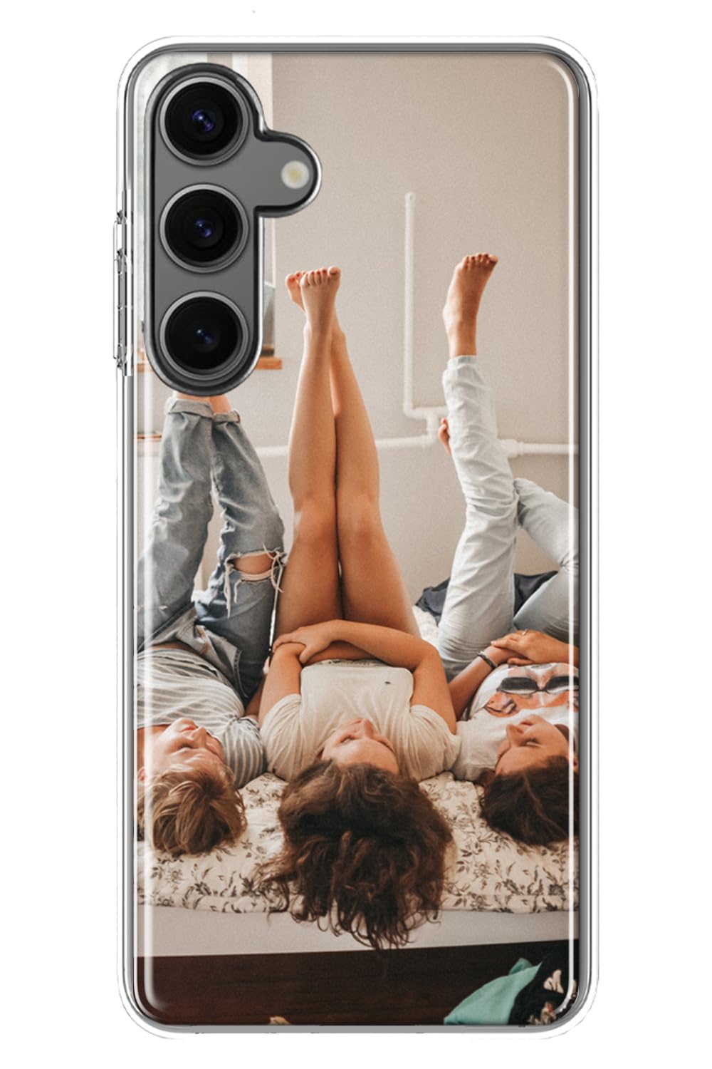 Mundaze Custom Phone Case For Samsung Galaxy A16 5G - Personalized With Your Own Photo - Clear Protective Cover - Custom Gift, S