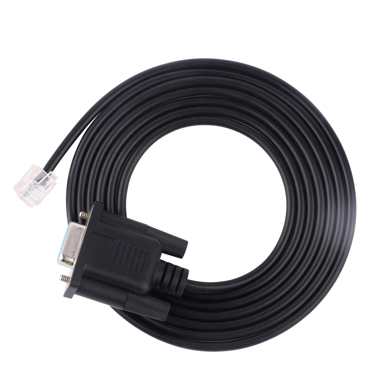6Ft Db9 To Rs 232 Rj11 6P6C Serial Cable For Apc Ups Compatible With Apc Rack Pdu Ap78Xx Ap79Xx Ap86Xx Ap88Xx Ap89Xx Rack Automa