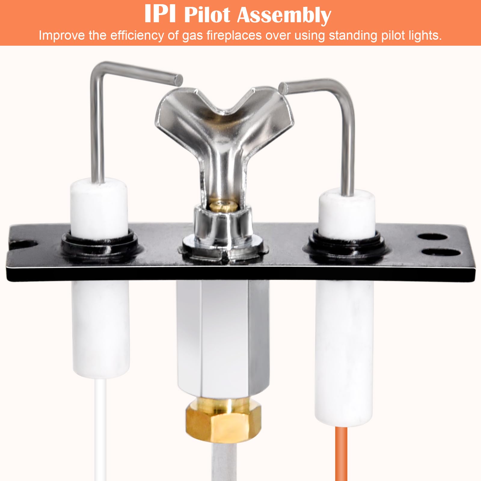 Hiorucet Ipi Pilot Assembly 2090 012 Natural Gas For Heatilator, Heat N Glo, Quadra Fire, Outdoor Lifestyle And Majestic Firepla