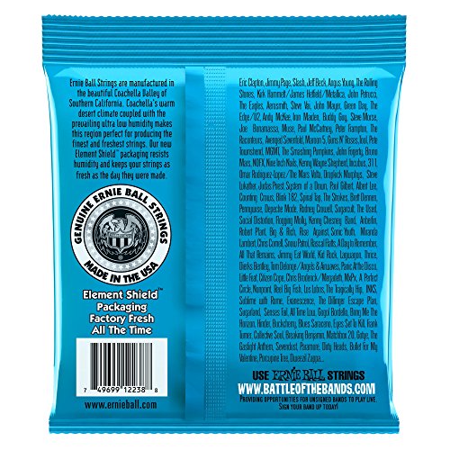 Ernie Ball Extra Slinky Rps Nickel Wound Electric Guitar Strings   8 38 Gauge