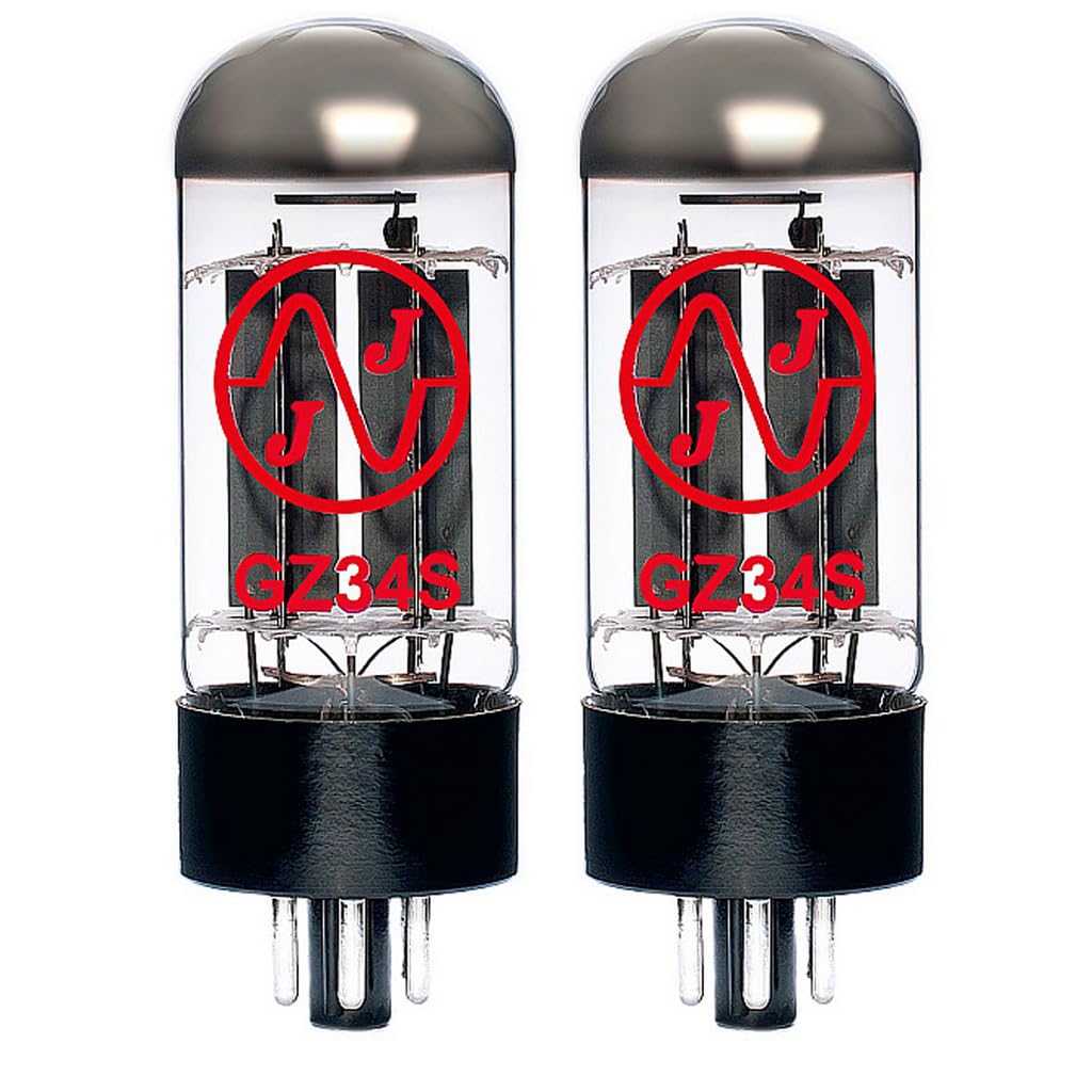 Jj Electronic Matched Pair (2) Gz34 / 5Ar4 Rectifier Vacuum Tubes   Brand New