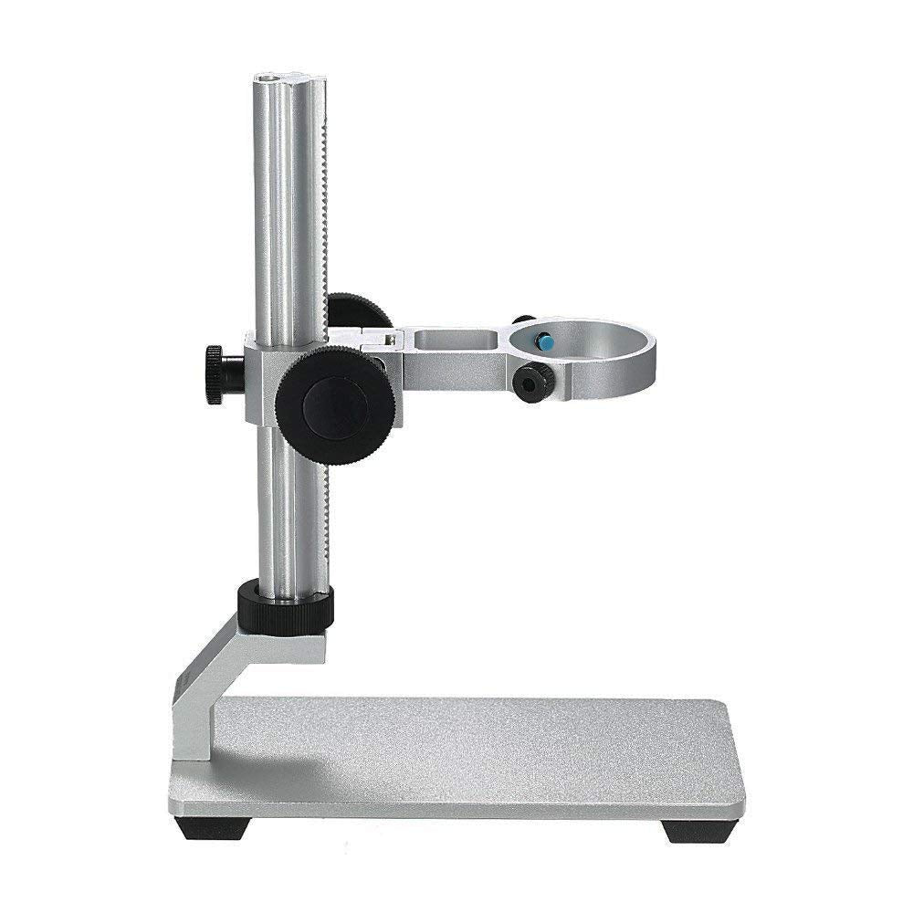 Aluminum Alloy Stand Holder For Usb/Wi Fi Digital Microscope, Bysameyee Universal Diameter Metal Mount With Microscope Carrying