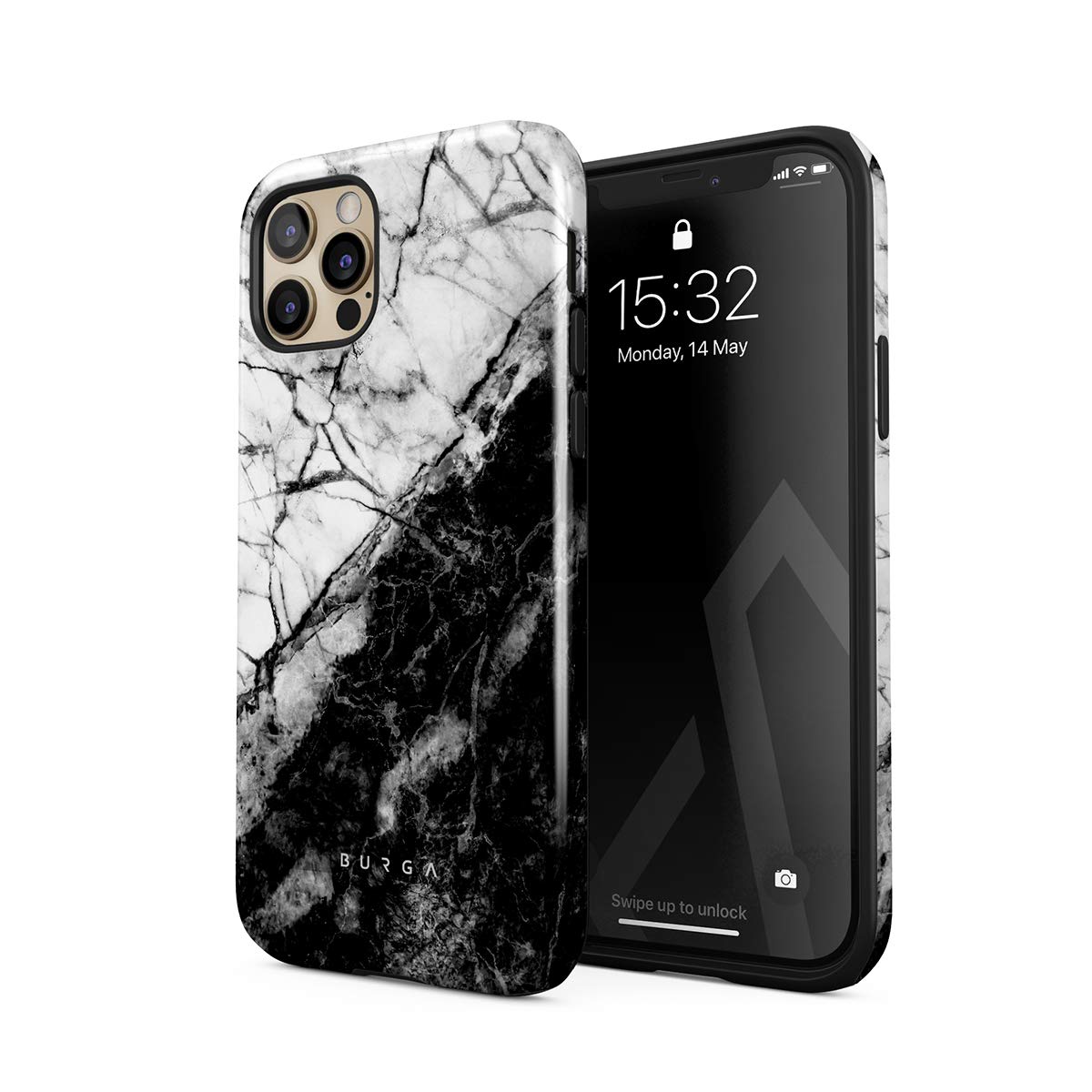 Burga Case For Iphone 12 Pro Max   Max Protective, Cute, Aesthetic, Trendy, Pattern Phone Cover, Fall Collection   Fits Apple Ip