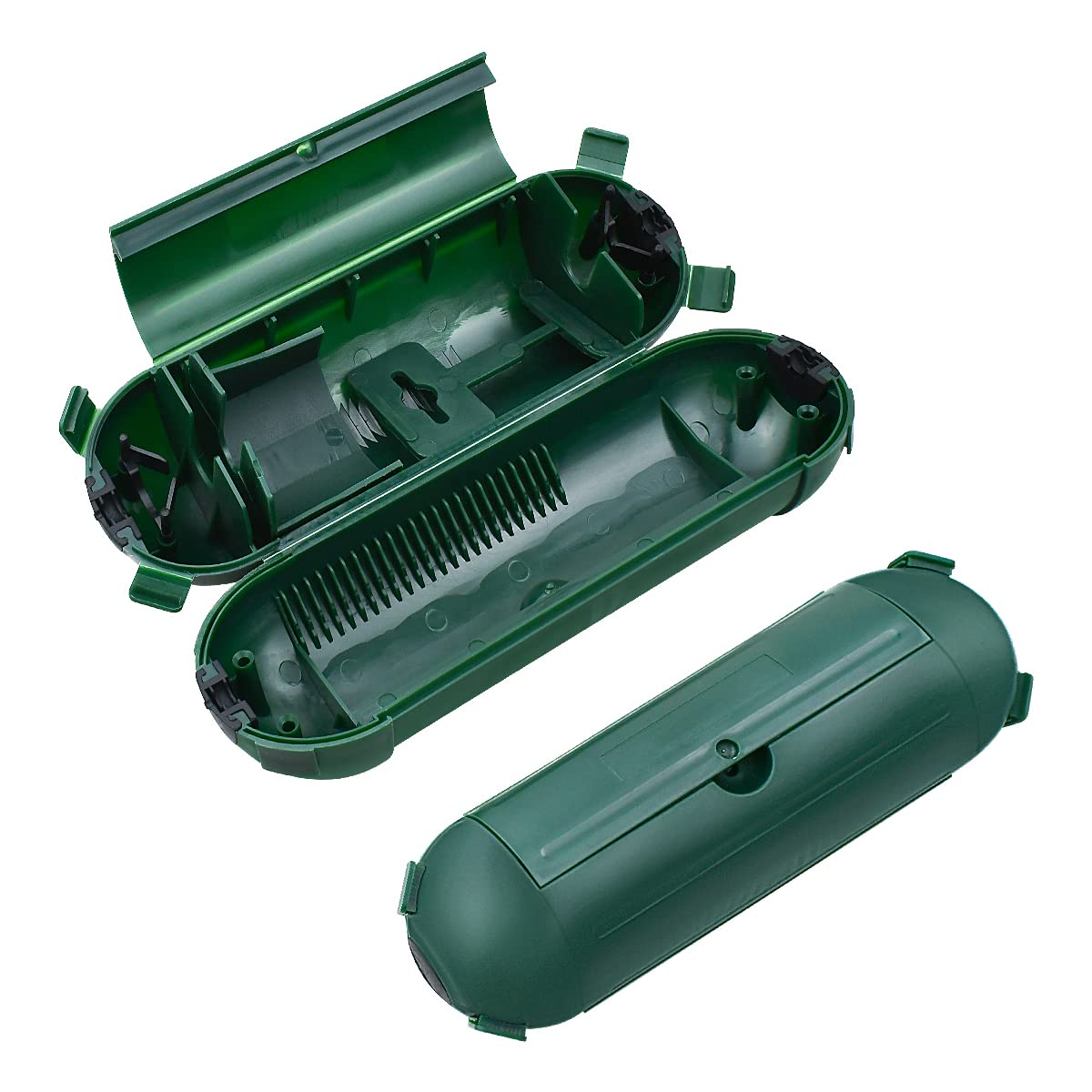 2 Pcs Outdoor Waterproof Extension Cord Safety Box Weatherproof Resistant Seal Housing Ip44Waterproof Connection Box For Protect