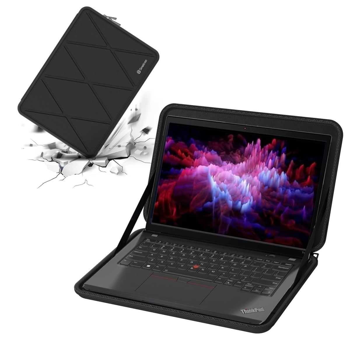 Smatree 16inch Hard EVA Protective Sleeve Compatible for Lenovo ThinkPad P16v Gen 1/P16v Mobile Workstation, Lenovo ThinkPad P16 Gen 2/P16 Mobile Workstation, Lenovo Legion Pro 7i Gen 8 Sleeve (A1550)