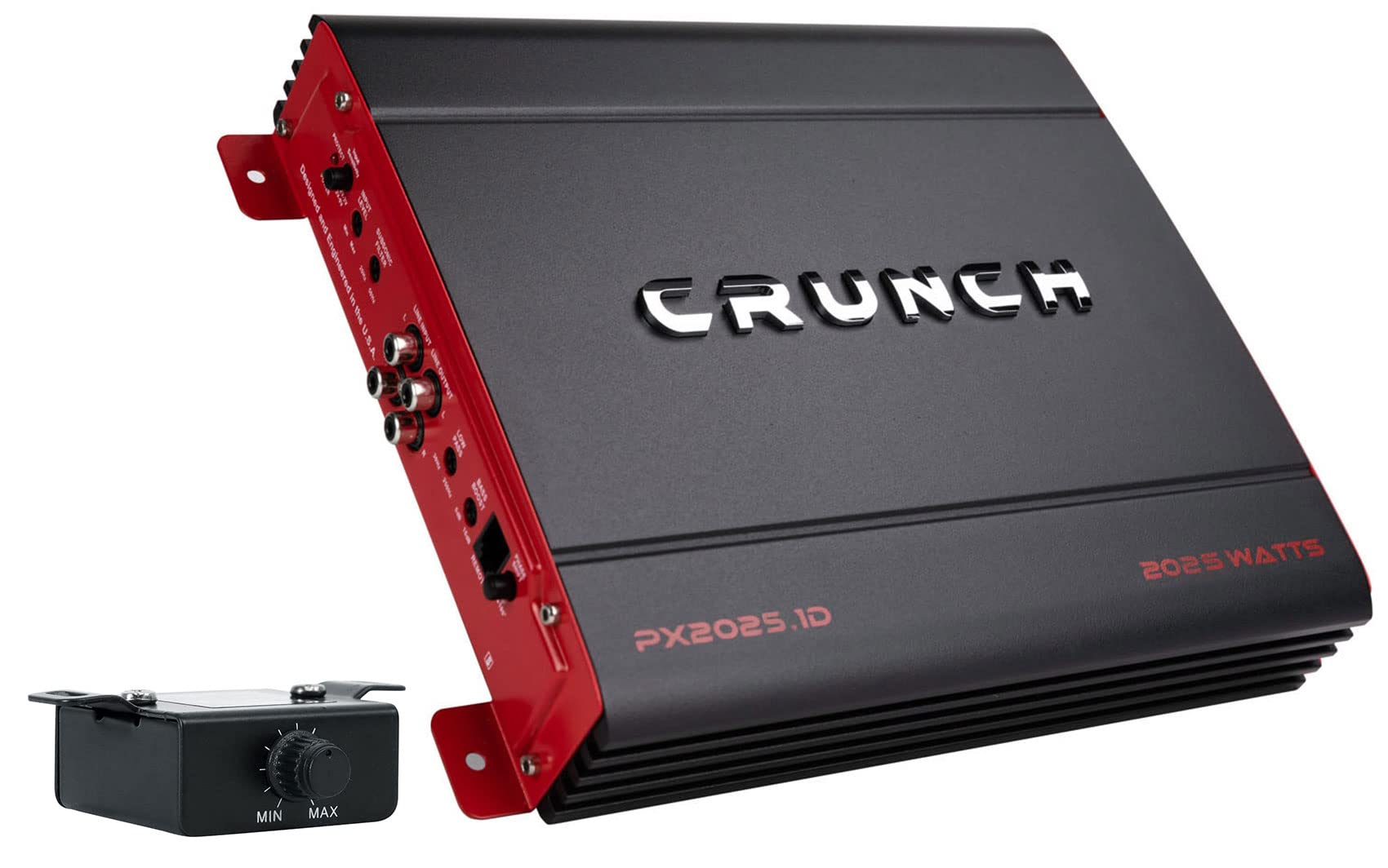 Crunch Px 2025.1D Power X Series 2000 Watt Max Monoblock Class D Amp With Wired Bass Remote