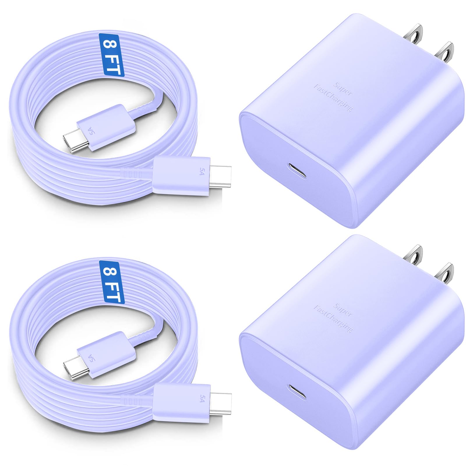 45W Usb C Charger Block,45 Watt Samsung Super Fast Charging Type C Charger For Samsung Galaxy S24 Ultra/S24/S24+/S23 Ultra/S23/S