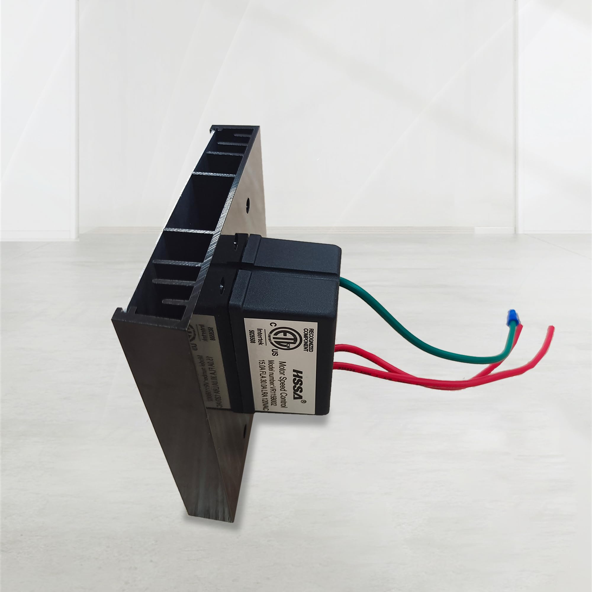 Peed Controller With On Off Switch, 120 Vac 15 Amp Motor Variable Speed Controller For Ventilation Fans