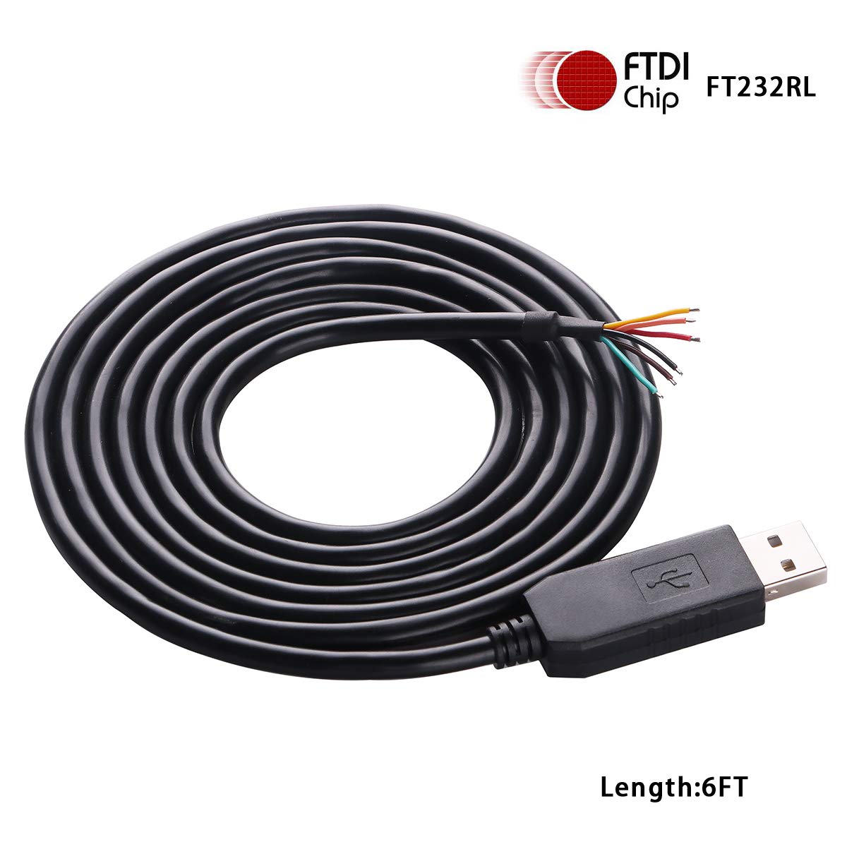 Green Utech Theifoube Usb To Rs 485 We 6 Pin Usb To Rs485 Serial Uart Converter Adapter Cable Wire End Ft232Rl Chip 6Ft