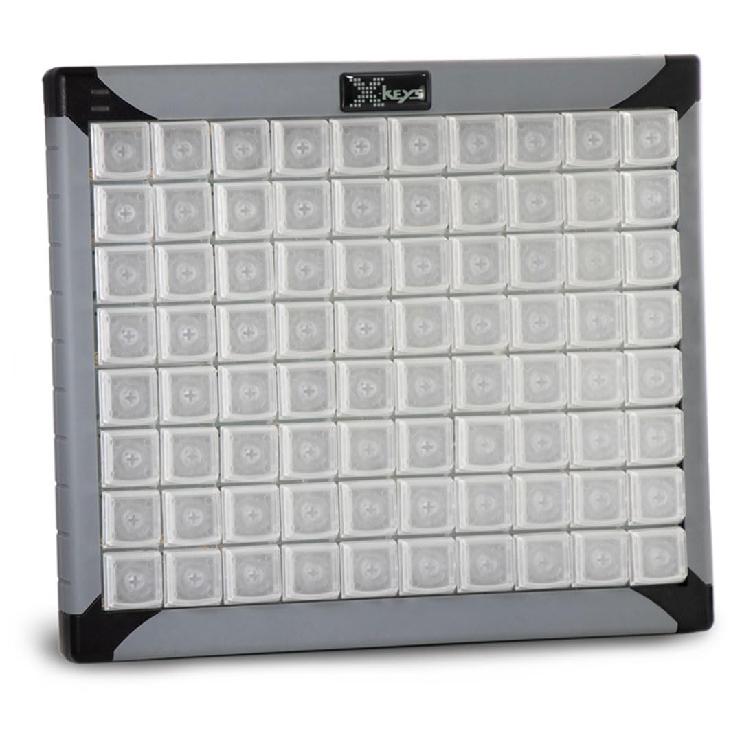 X-keys Programmable USB Keypads and Keyboards (80 Key, XK-80)