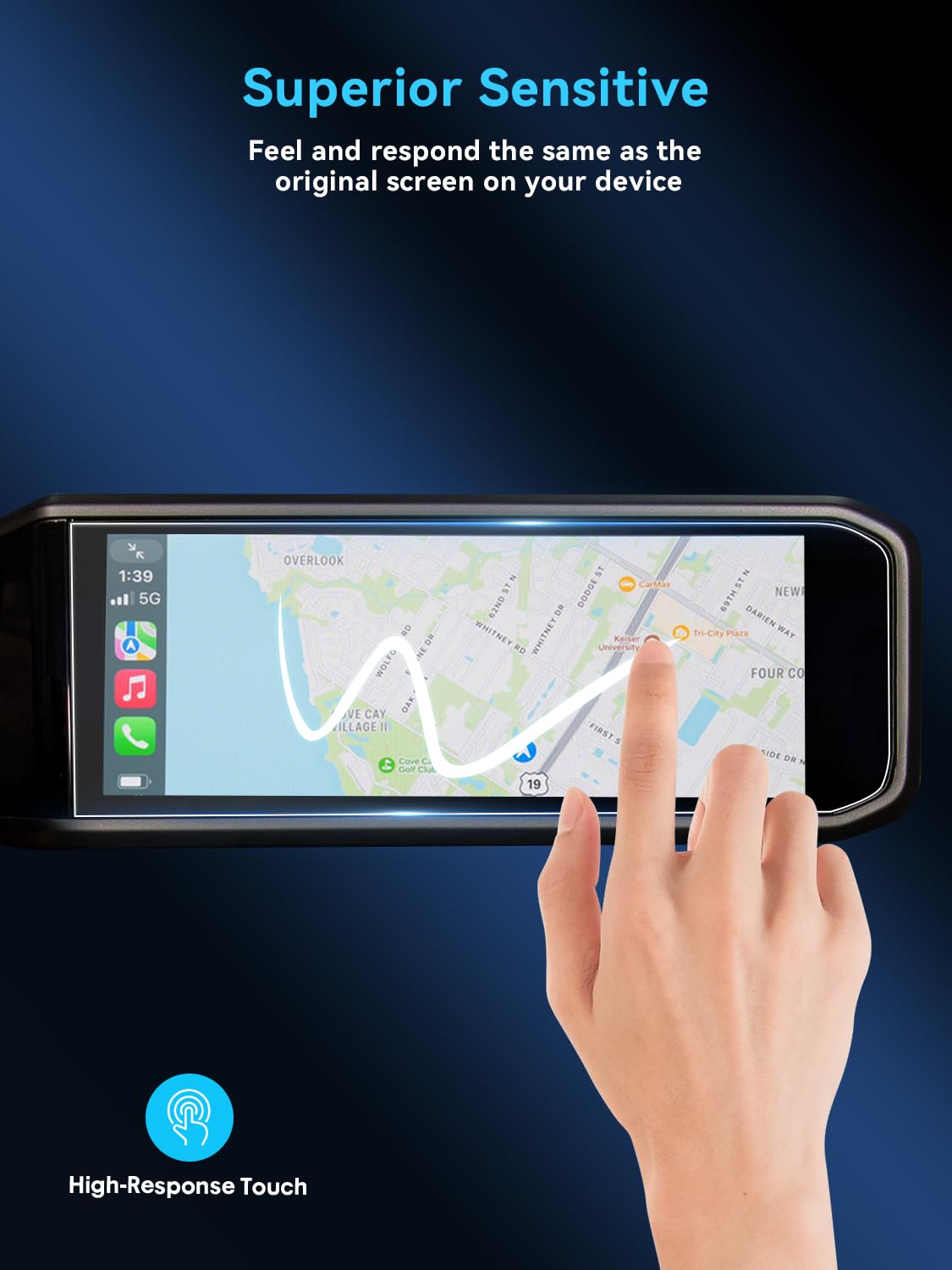 Lantu For 2Pcs 2024 Wrangler Jl&2024 Gladiator Accessories For 2024 Upgraded Wrangler Jl/2024 Gladiator Rubicon Nano Navigation