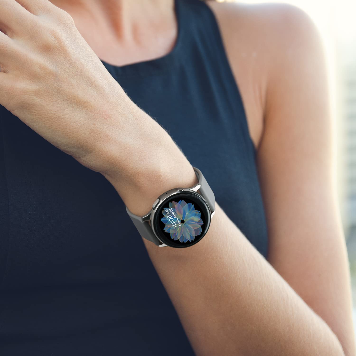 Meliya Bands For Amazfit Gts 4 / Gts 4 Mini / Gtr Mini / Gts 3 / Gts 2 / Gts 2E / Gts 2 Mini / Gts, 20Mm Quick Release Soft Sili