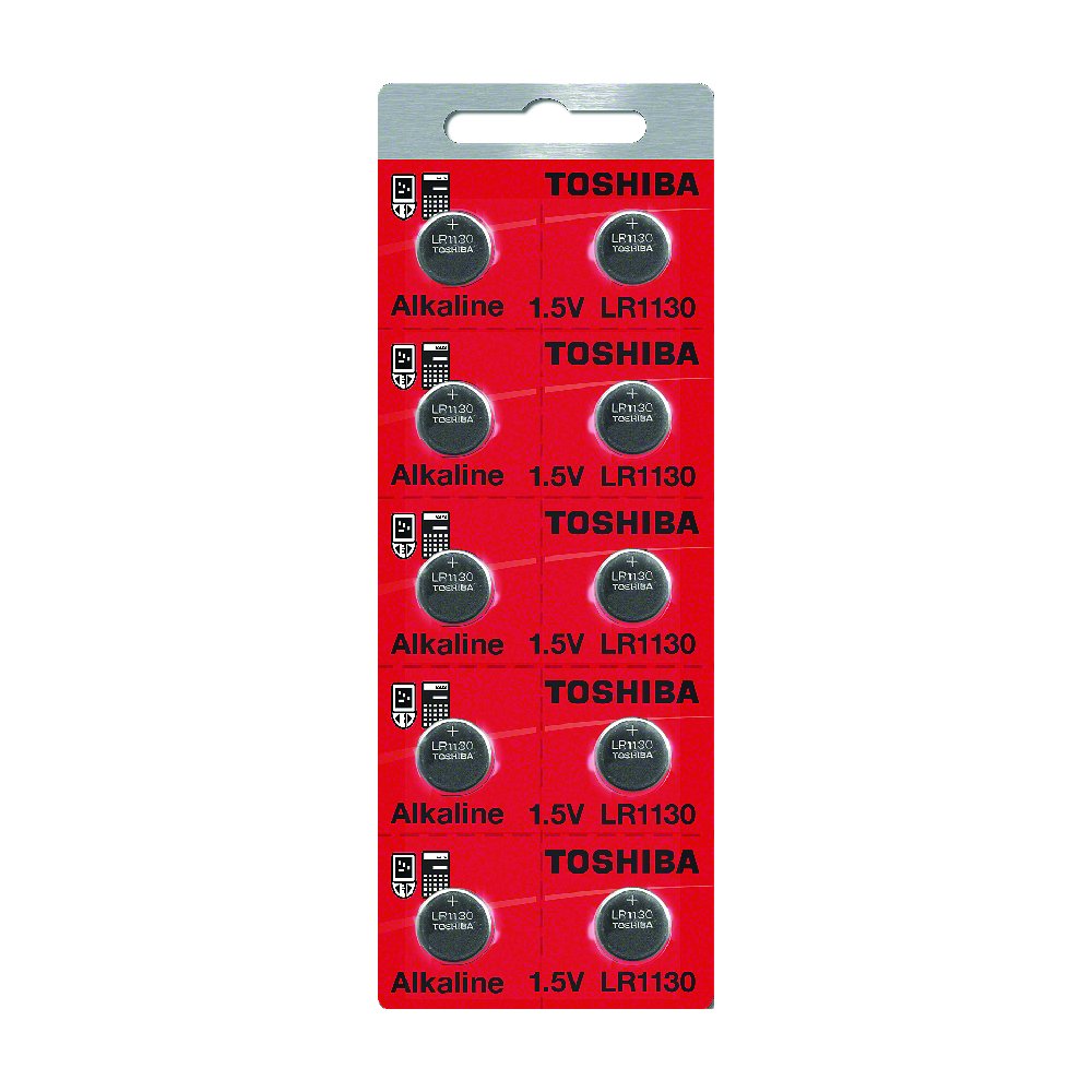 Toshiba Lr1130 189 Battery 1.5V Alkaline (10 Batteries)