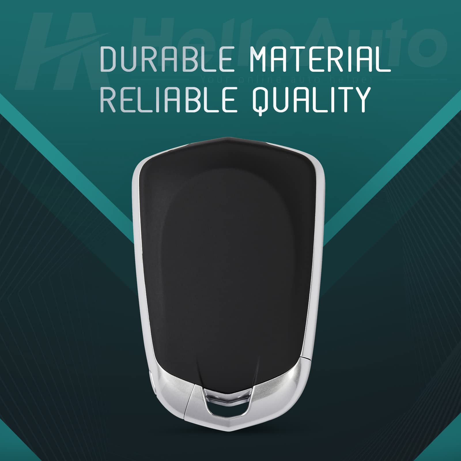 Helloauto Fit For Cadillac Replacement Key Fob Cover, Key Fob For Cadillac Xt5 Ats Cts Remote Key Srx Xts Escalade Key Fob, Keyl