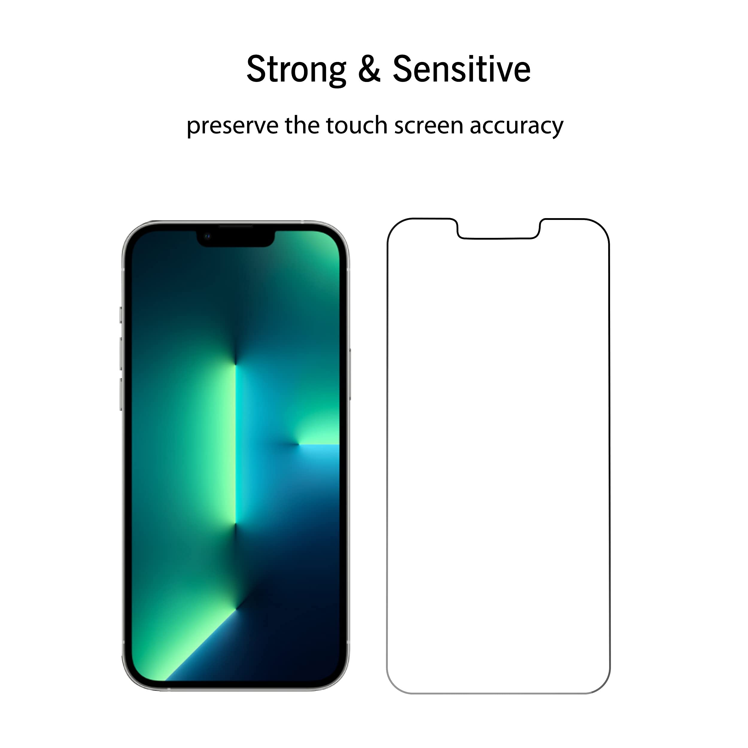 Ailun Glass Screen Protector For Iphone 14 Plus/Iphone 13 Pro Max [6.7 Inch Display], 3 Pack Case Friendly Tempered Glass