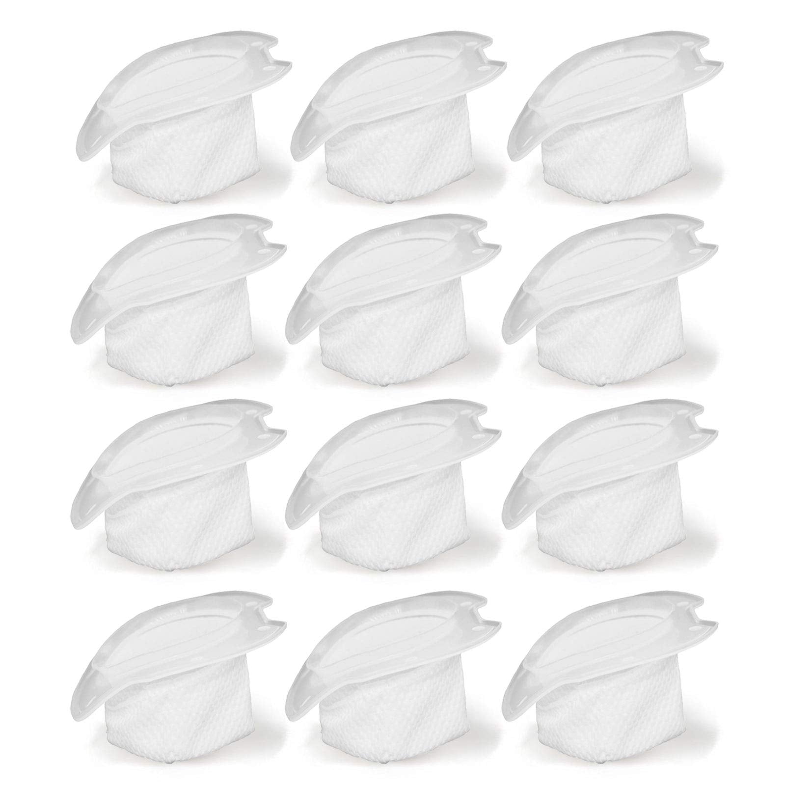 Yuefeng 12 Pack Replacement Filters Compatible With Swiffer Sweep And Vac. Compare To Part #99196