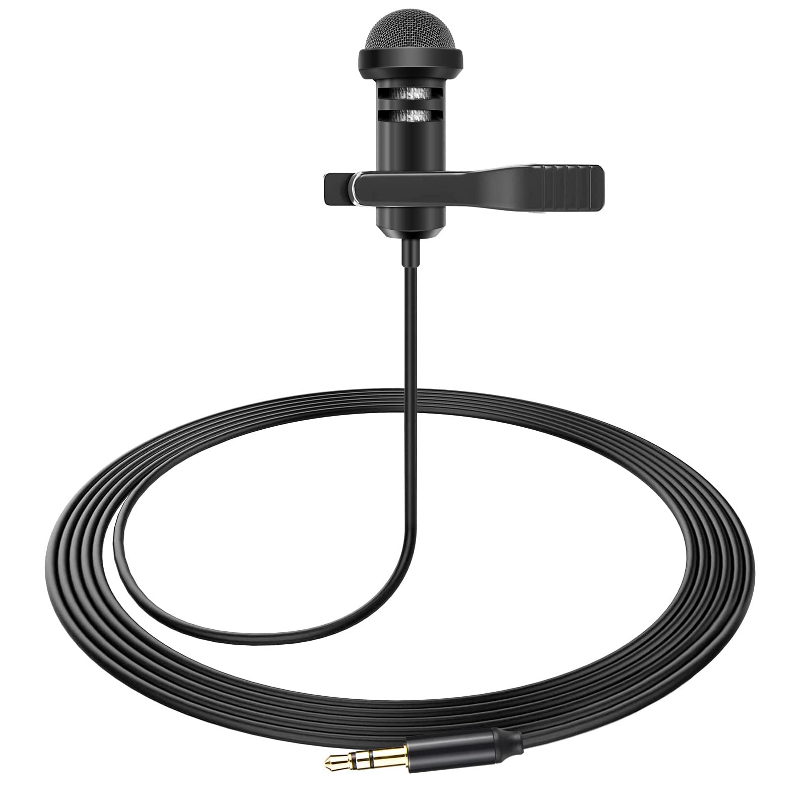 Weishan Media Mod Mic For Gopro Hero11 10 9 Black Action Camera, Lavalier Lapel Videomic Clip On Microphone Compatible With Gopr