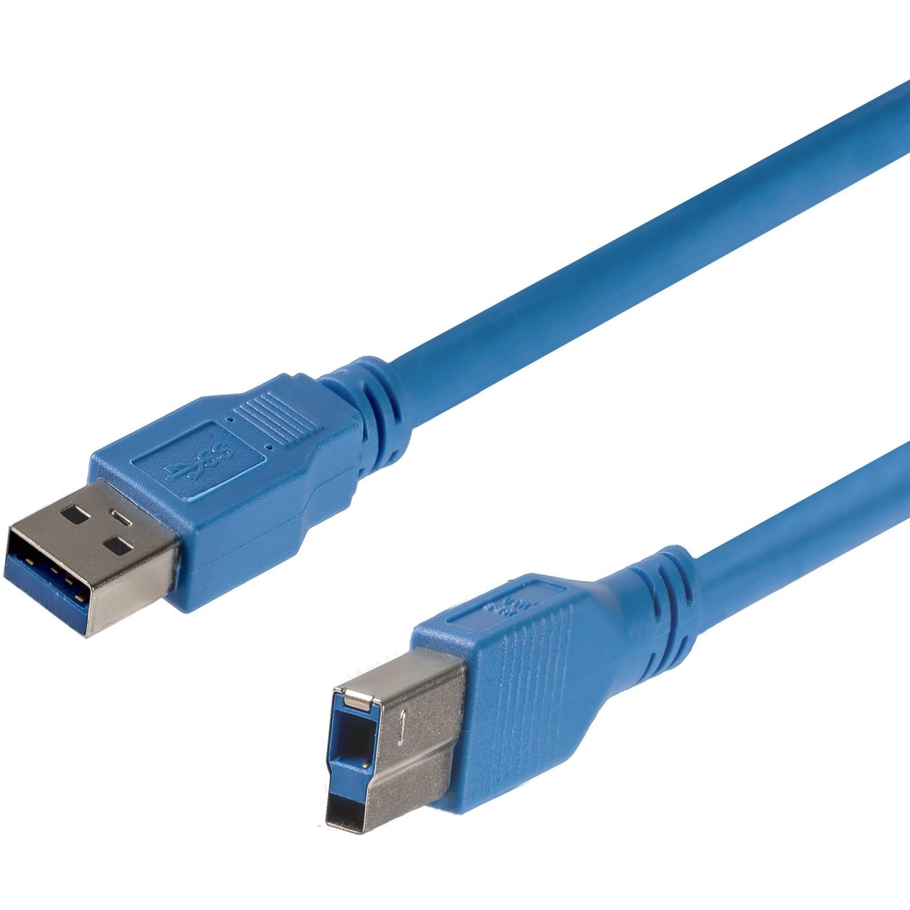 Startech.Com 1 Ft / 30Cm Superspeed Usb 3.0 Cable A To B   Usb 3 A (M) To Usb 3 B (M) (Usb3Sab1),Blue