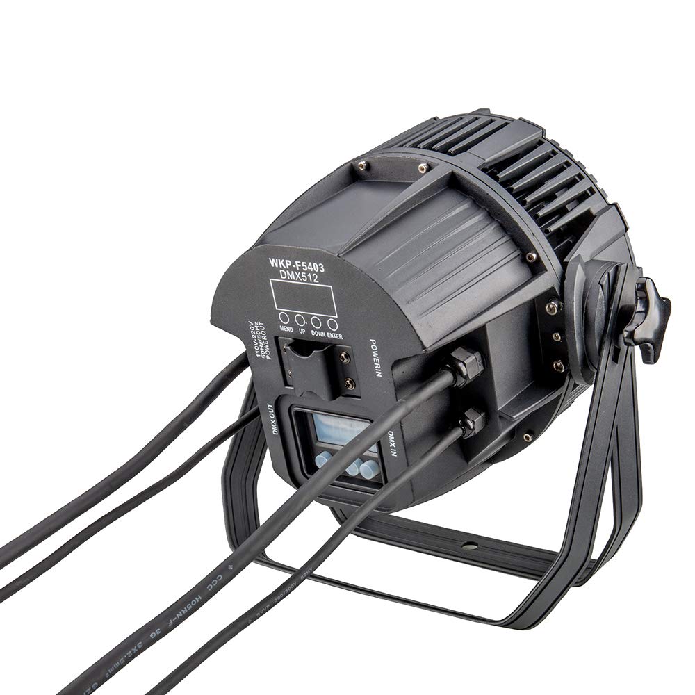 Waterproof Dmx Power Cord, 2M 6.6Ft Male Female Dmx+Power Data Output Connector, Waterproof Dmx Cable & Power Extension Cable, I