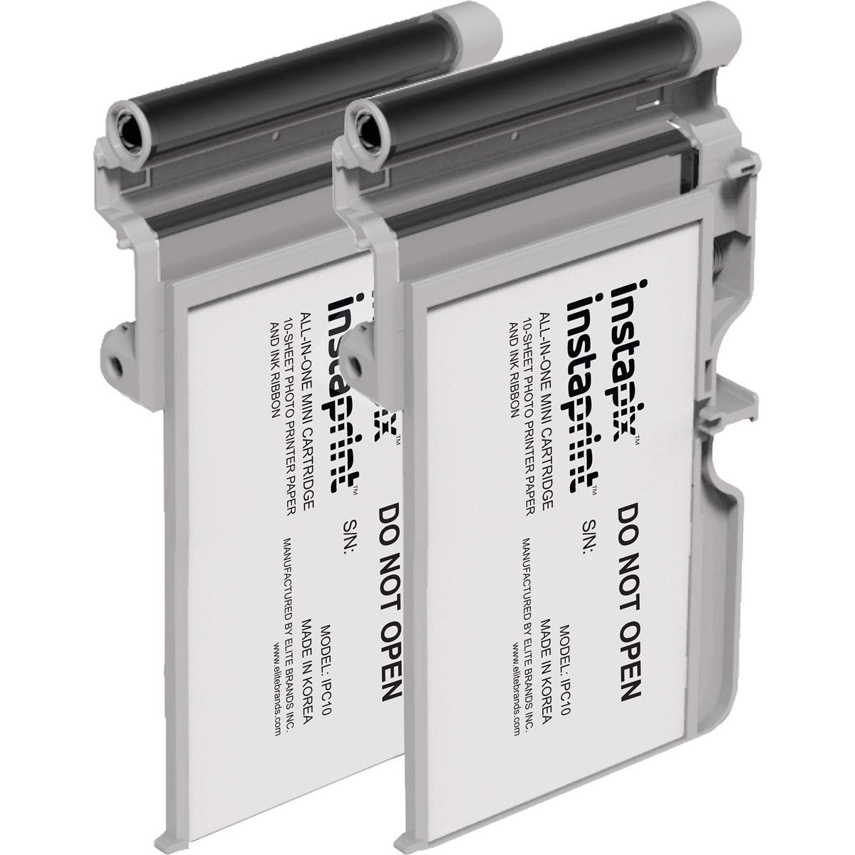 Instaprint 2 pack Instaprint Cartridges with 20 Total prints for Minolta Instapix Cameras & Bell+Howell Instaprint Bluetooth Printers