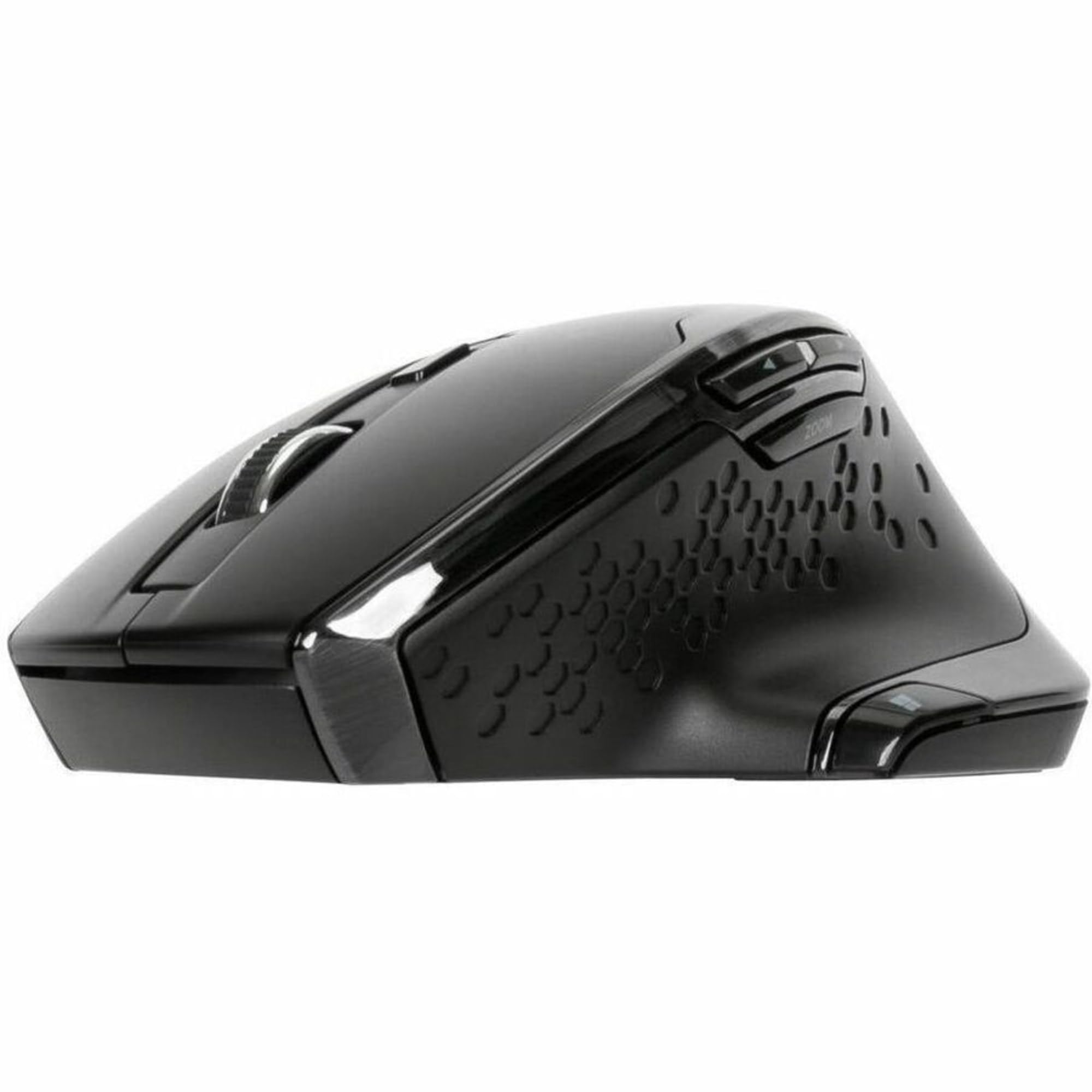Targus Bluetrace Wireless Ergonomic Mouse, 2.4Ghz Connection With Usb And Laser Precision, 7 Functional Buttons, Black (Amw584Gl