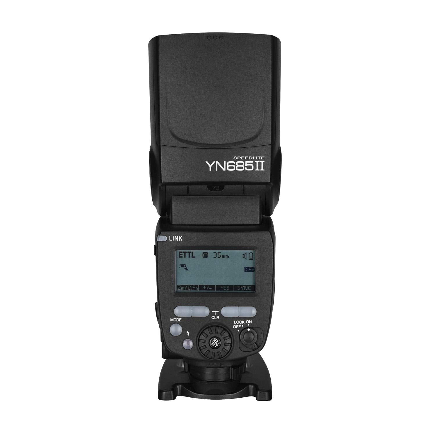 Yongnuo YN685II YN685 II Flash Speedlite, GN60 ETTL HSS + 2.4G Wireless Trigger System, Master Slave for Canon 5DIII 6DII 800D 7