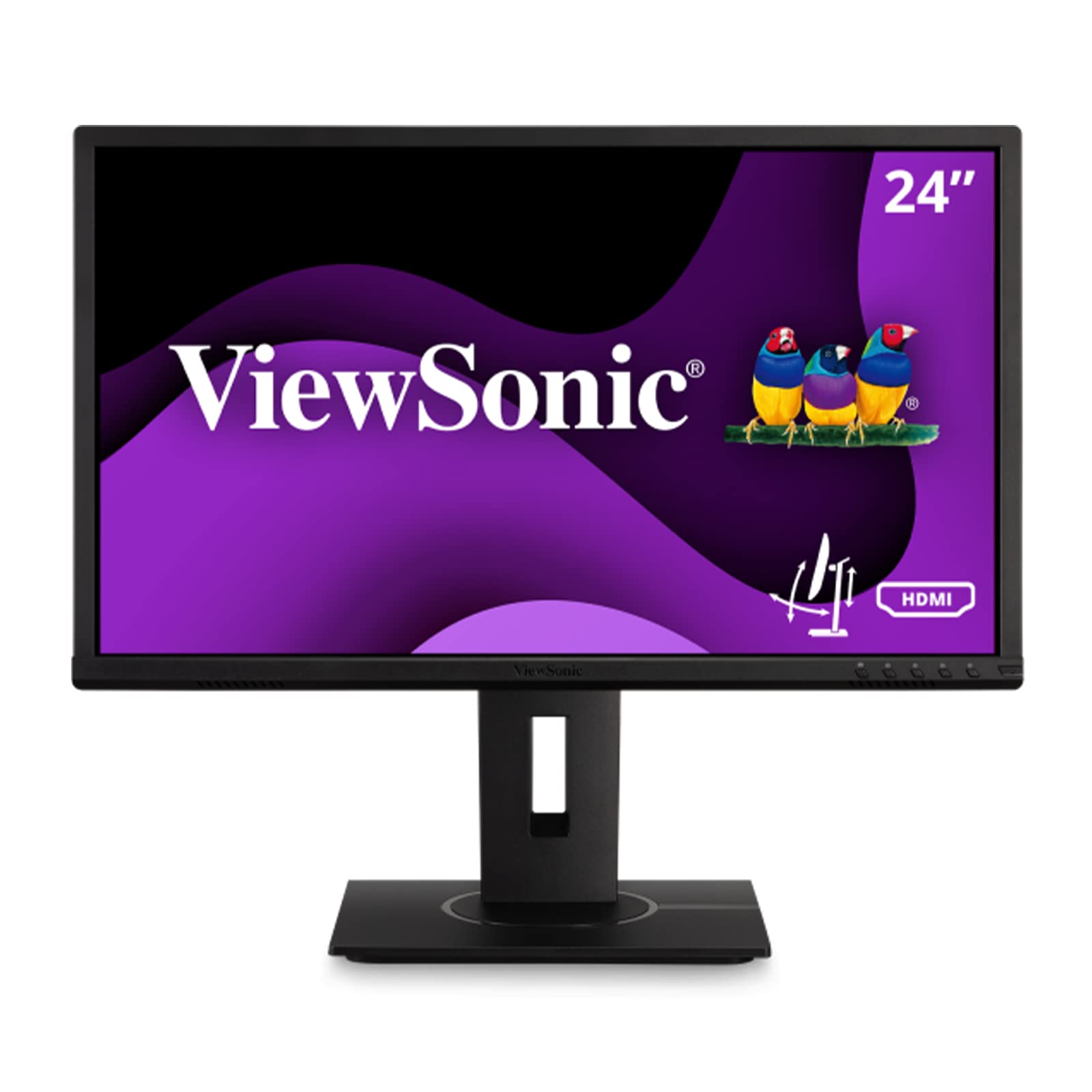 Viewsonic Vg2240 22 Inch 1080P Ergonomic Monitor With Integrate Usb Hub Hdmi Displayport Vga Inputs For Home And Office