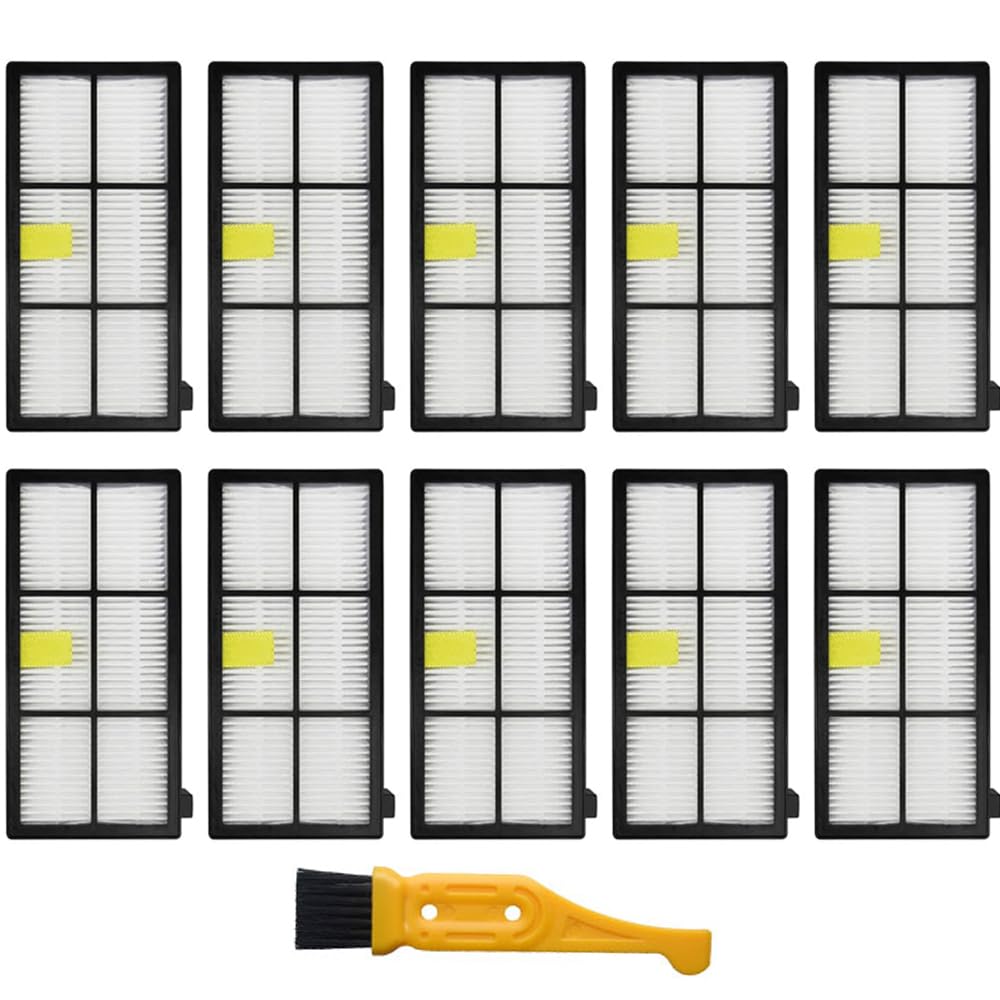 10 Pack Hepa Filter Filters For Roomba 800 900 Series 860 870 871 880 960 980 Vacuum Cleaning Robots