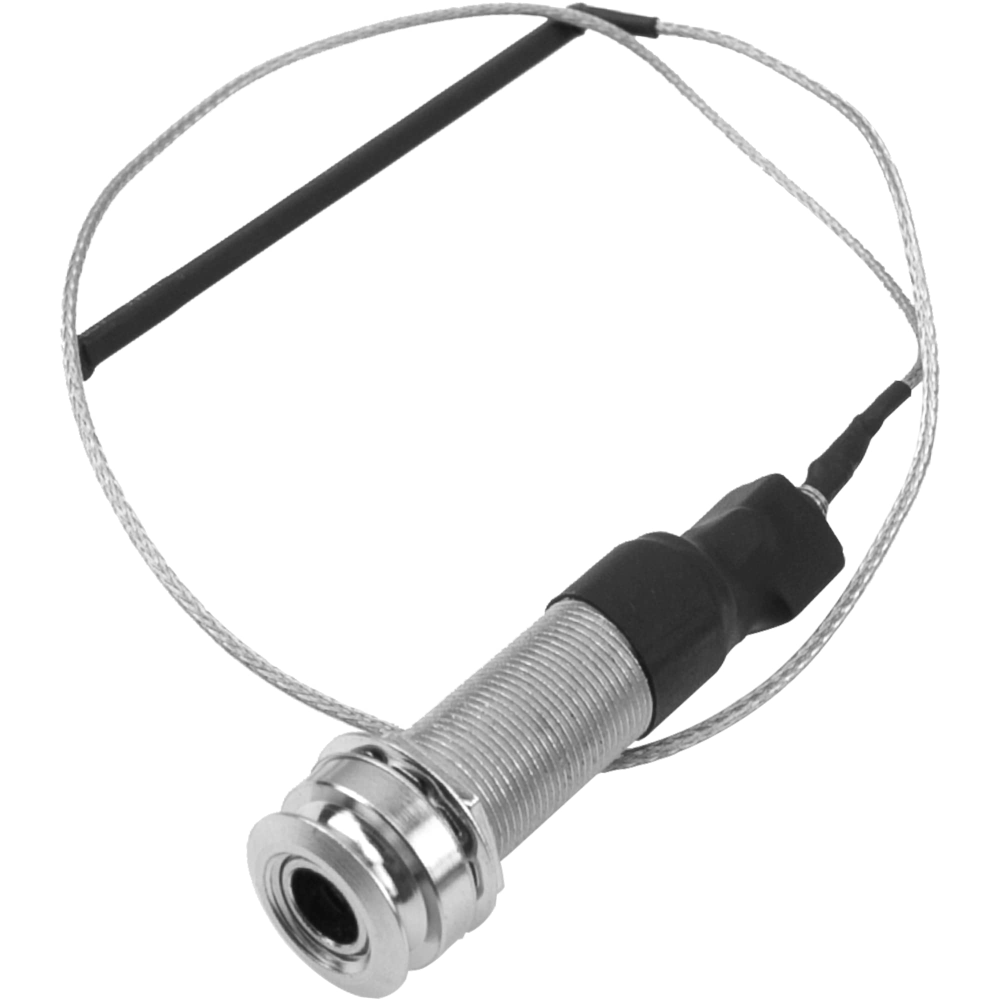 1Set Yootones Guitar No Soldering Required Rod Piezo & Endpin Jack Harness Compatible With Acoustic Guitar Cigar Box Guitar