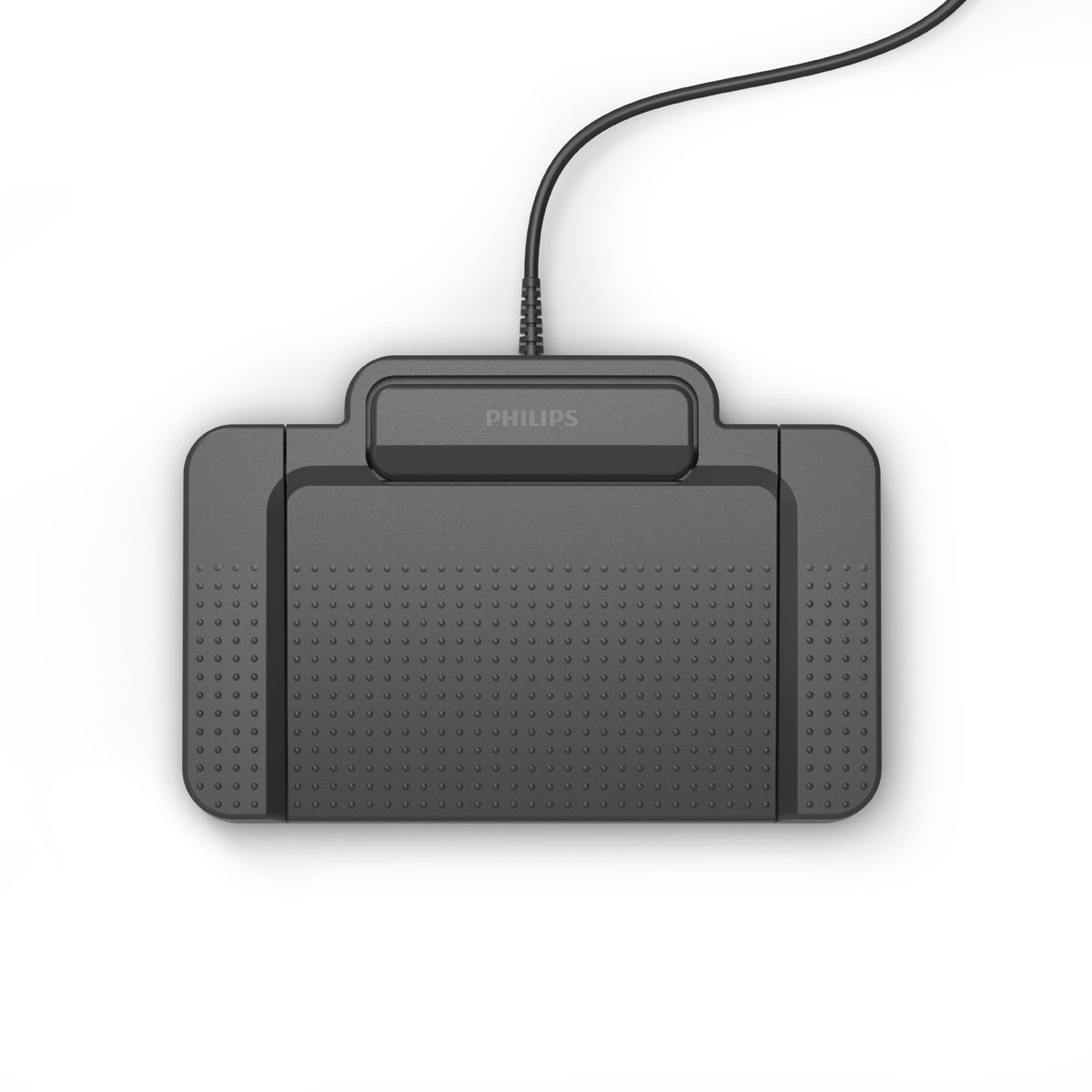 Philips Acc2310 3 Pedal Foot Control For Digital Systems For Professional Dictation With Toe Touch Control